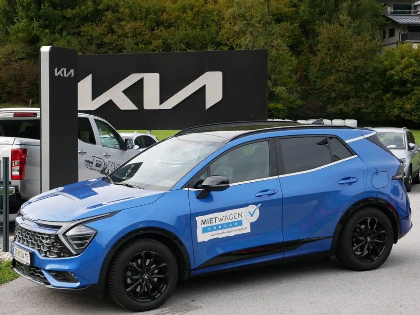 Kia Sportage 1,6 TGDI AWD 48V GT-Line DCT Blau - 1