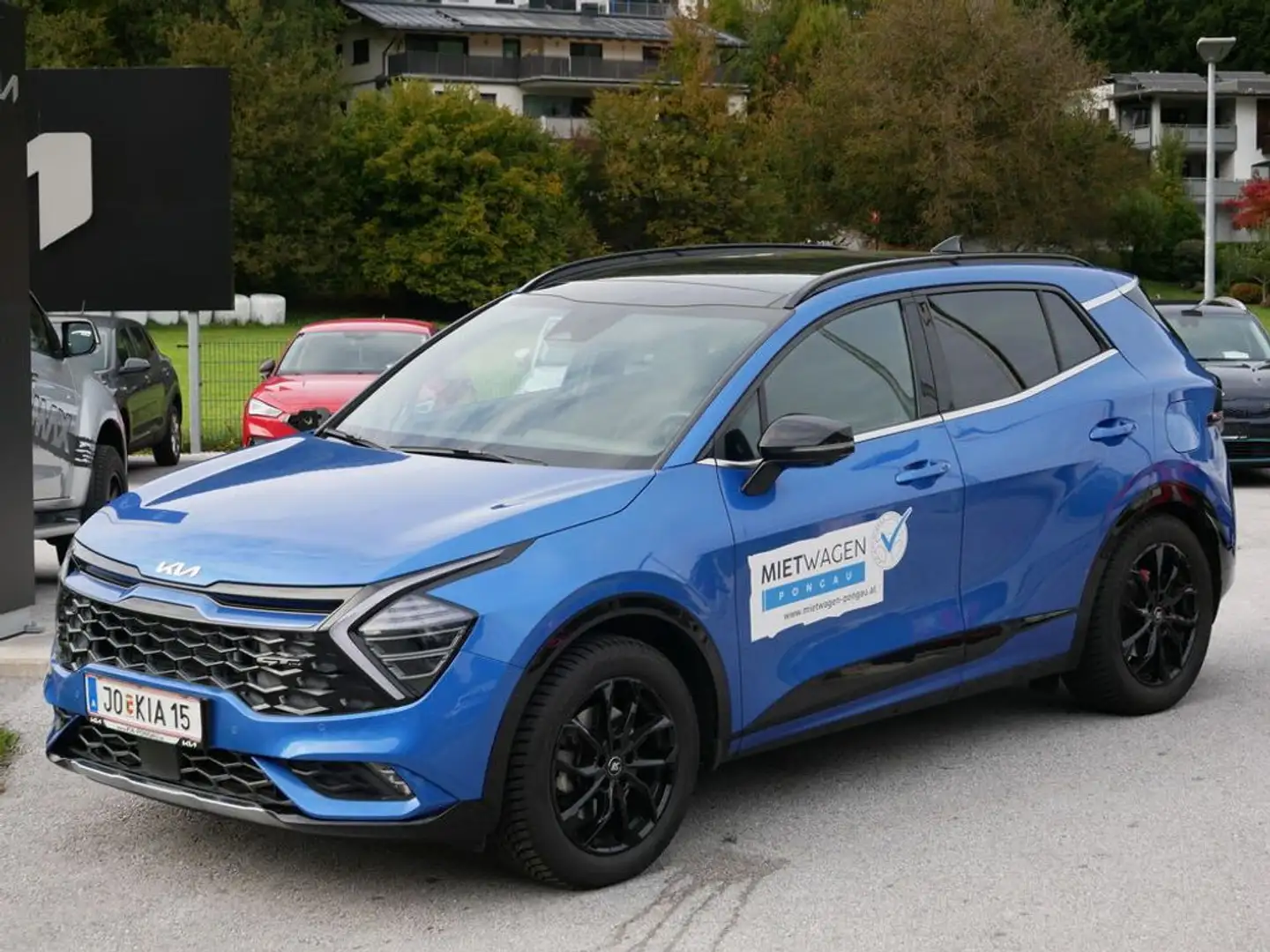Kia Sportage 1,6 TGDI AWD 48V GT-Line DCT Blau - 2