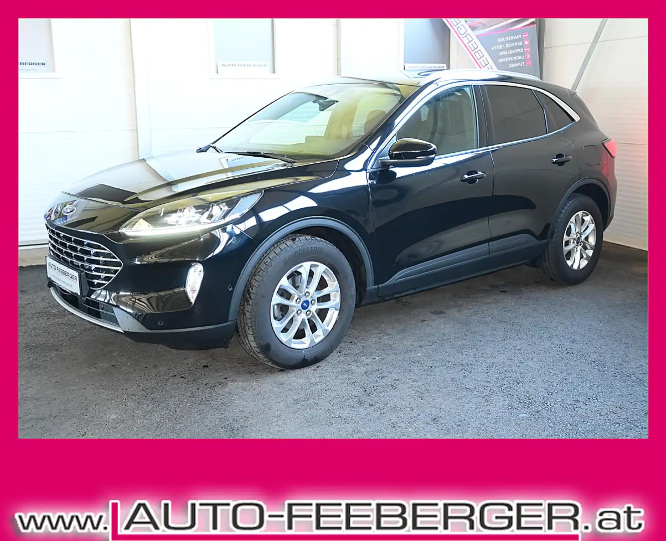 Ford Kuga 1,5 EcoBlue Titanium Aut.  LED,Navi,Spur-Assist... Schwarz - 1