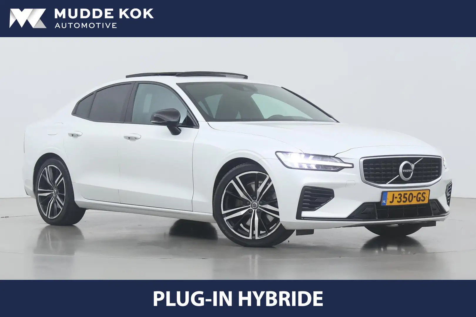 Volvo S60 T6 Twin Engine R-Design | Panoramadak | Head-Up | Bianco - 1