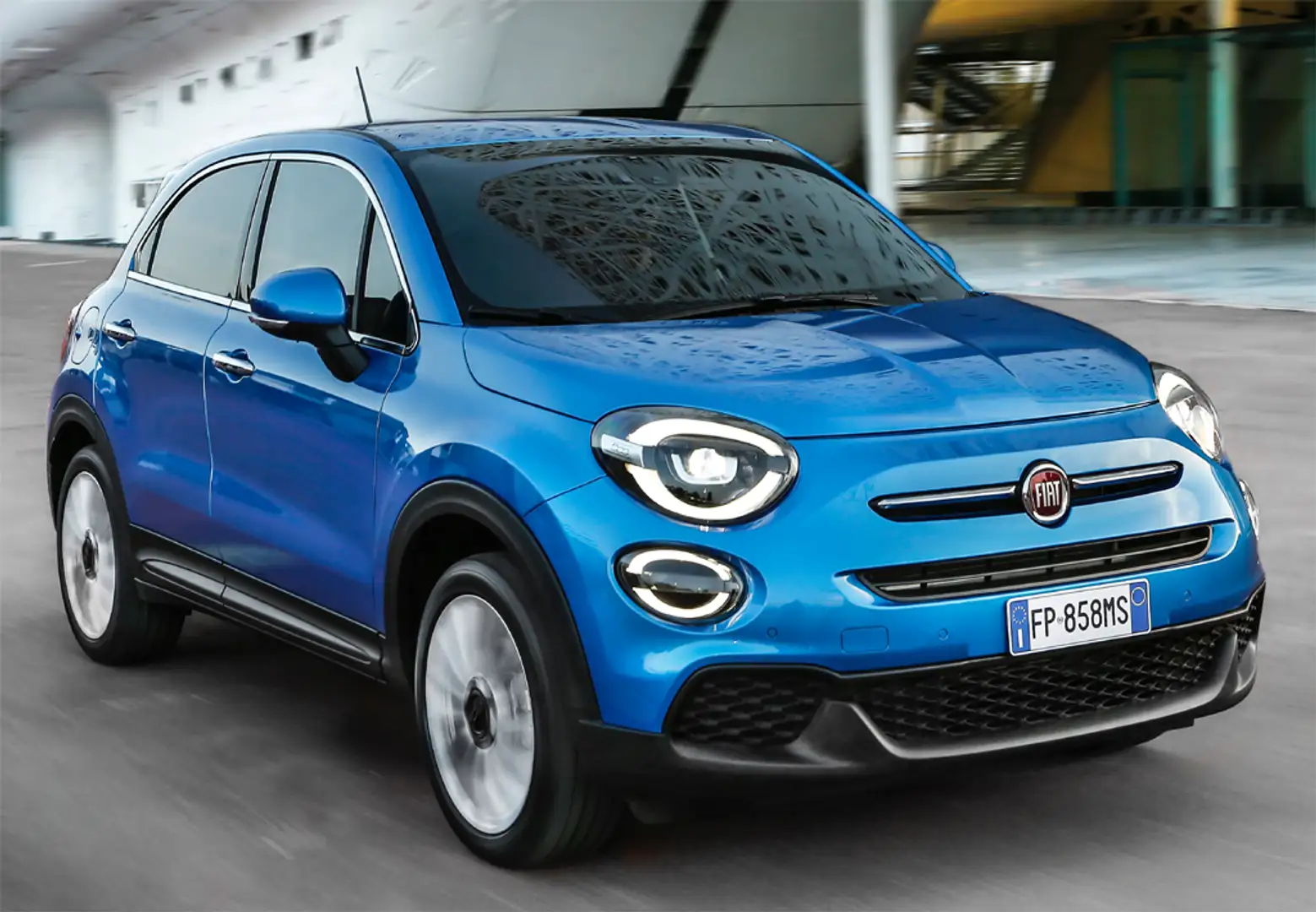 Fiat 500X 1.6 E-Torq Lounge 4x2 Gris - 1