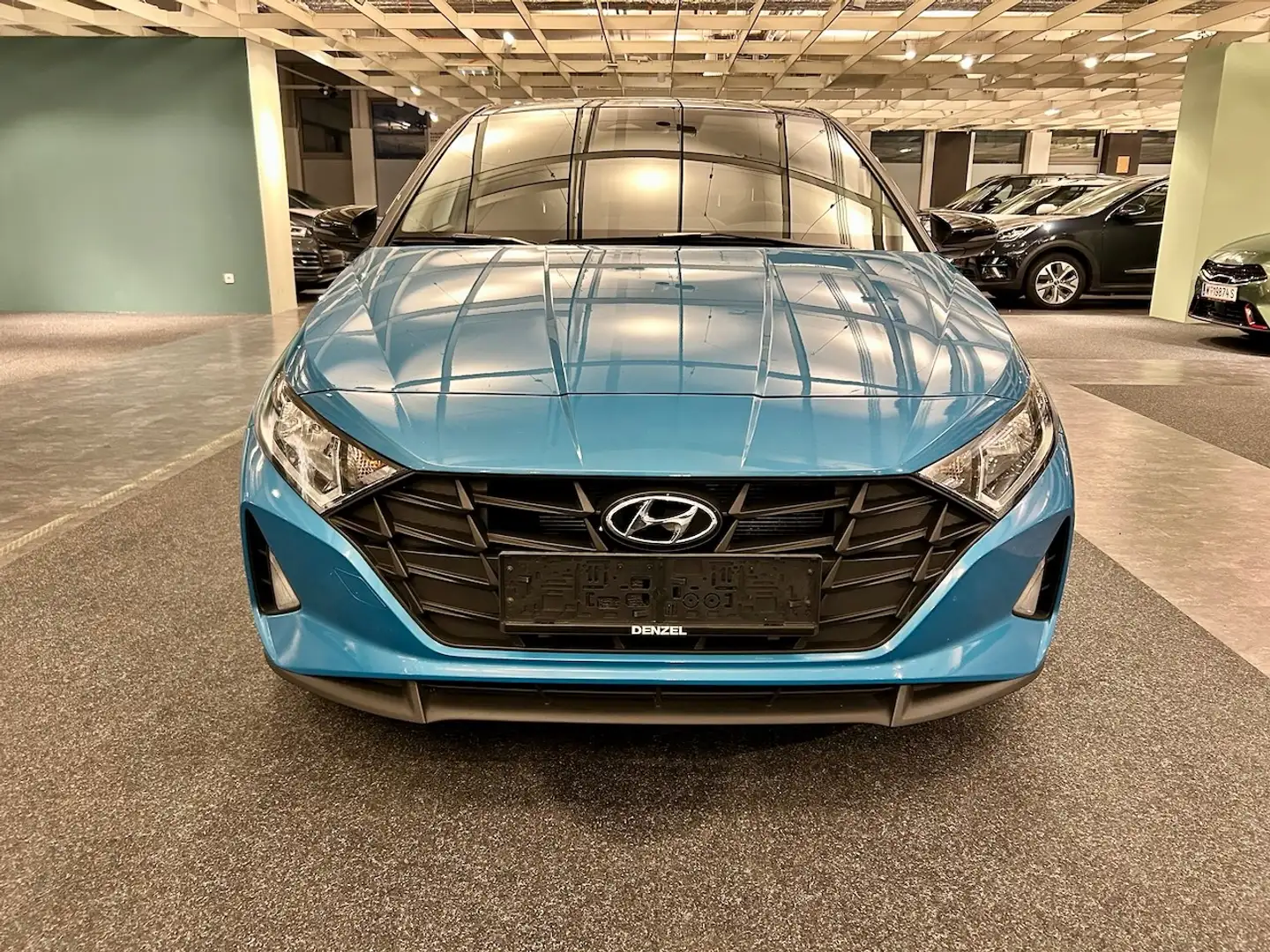 Hyundai i20 i-Line Plus 1,2 MPI *1. Besitz* Blau - 2