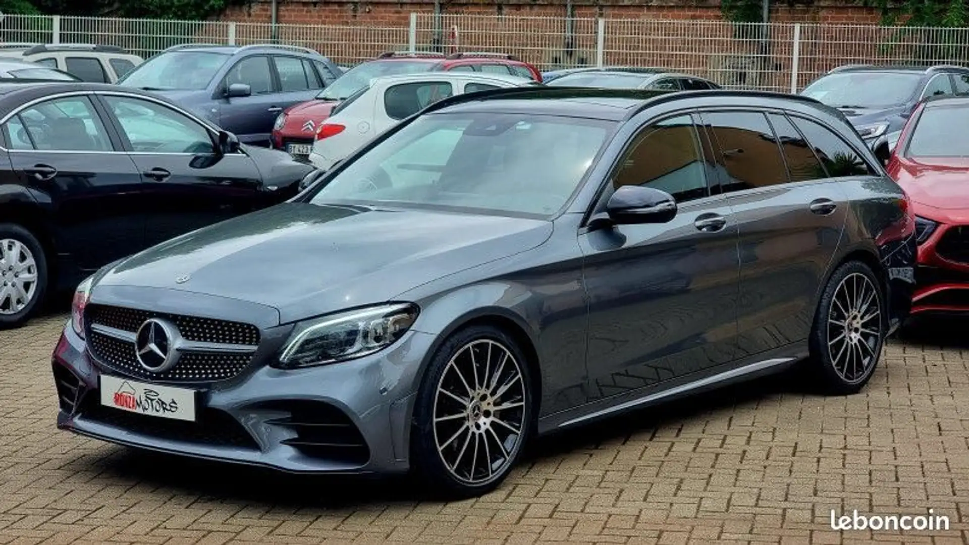 Mercedes-Benz C 200 Mercedes BREAK 200 D 2.2 FASCINATION 9G-TRONIC Gris - 2