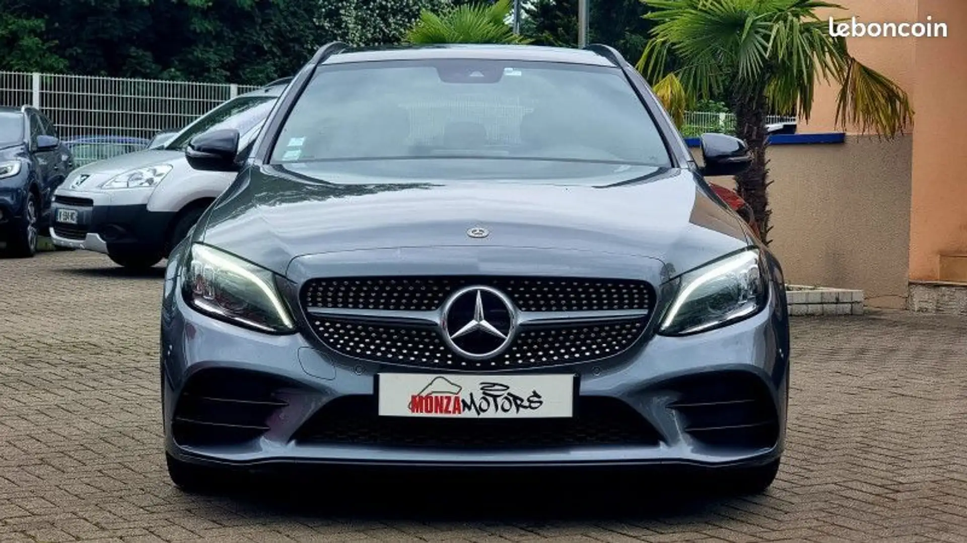 Mercedes-Benz C 200 Mercedes BREAK 200 D 150CH AMG LINE 9G-TRONIC Gris - 1