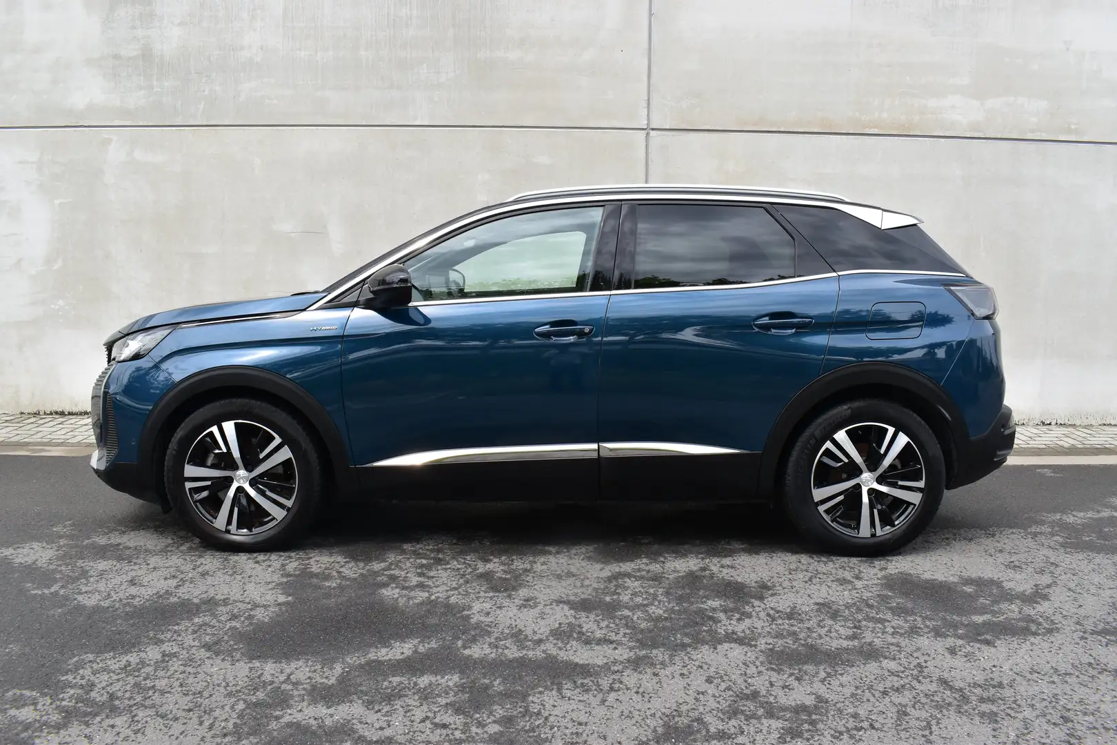 Peugeot 3008 1.6 Hybrid 225 GT Pano - *2021* Garantie 2027 Zilver - 2
