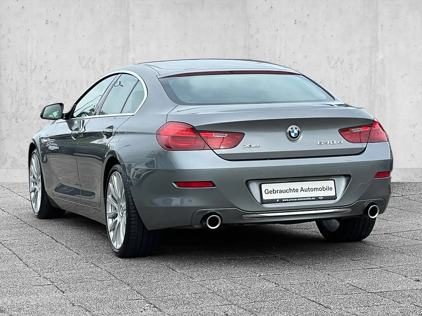 BMW 640 d xDrive ADAP. DRIVE+ADAP. LED+H/K+HuD+RFK+ALARM+U Grau - 2