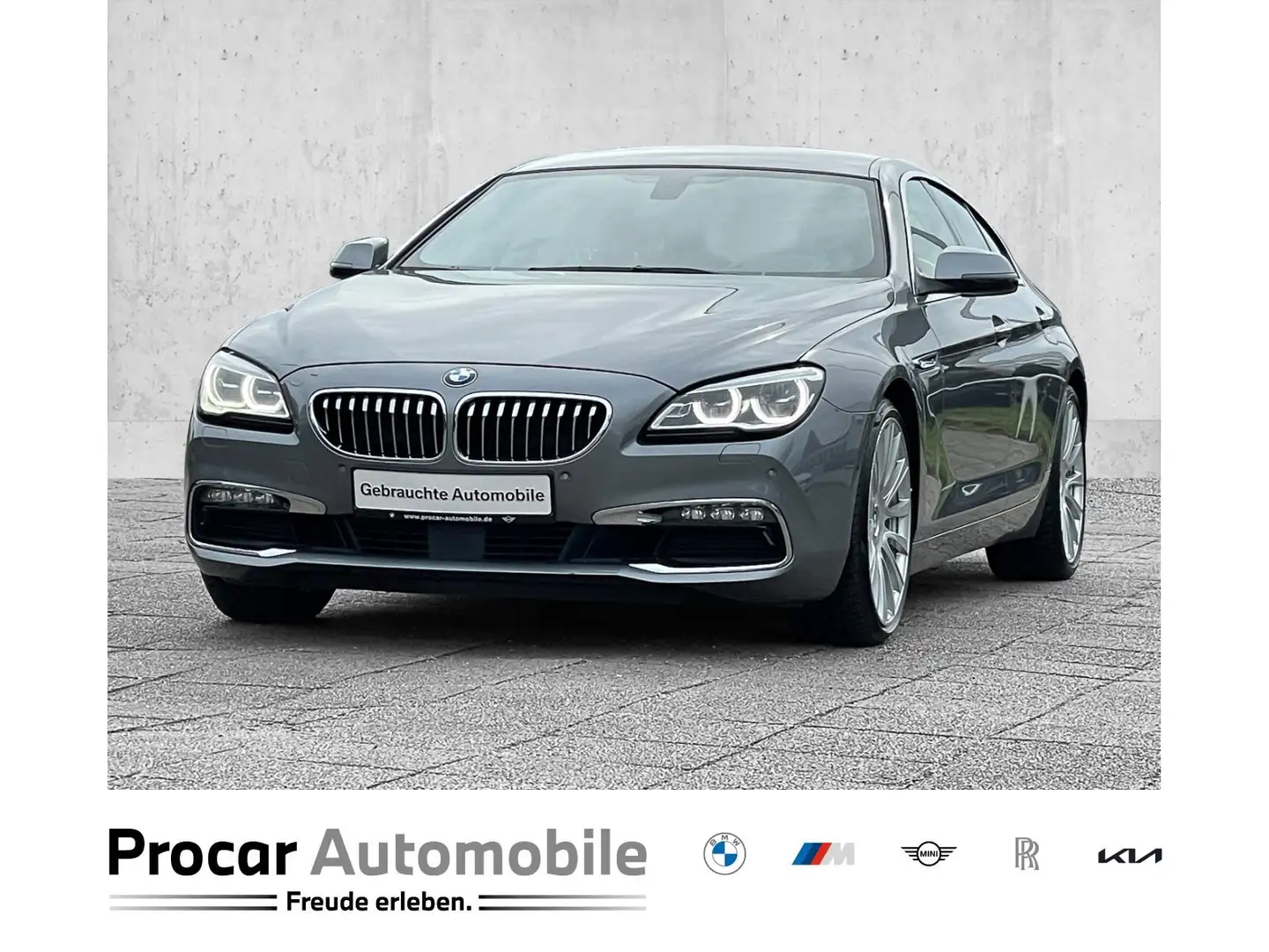 BMW 640 d xDrive ADAP. DRIVE+ADAP. LED+H/K+HuD+RFK+ALARM+U Grau - 1