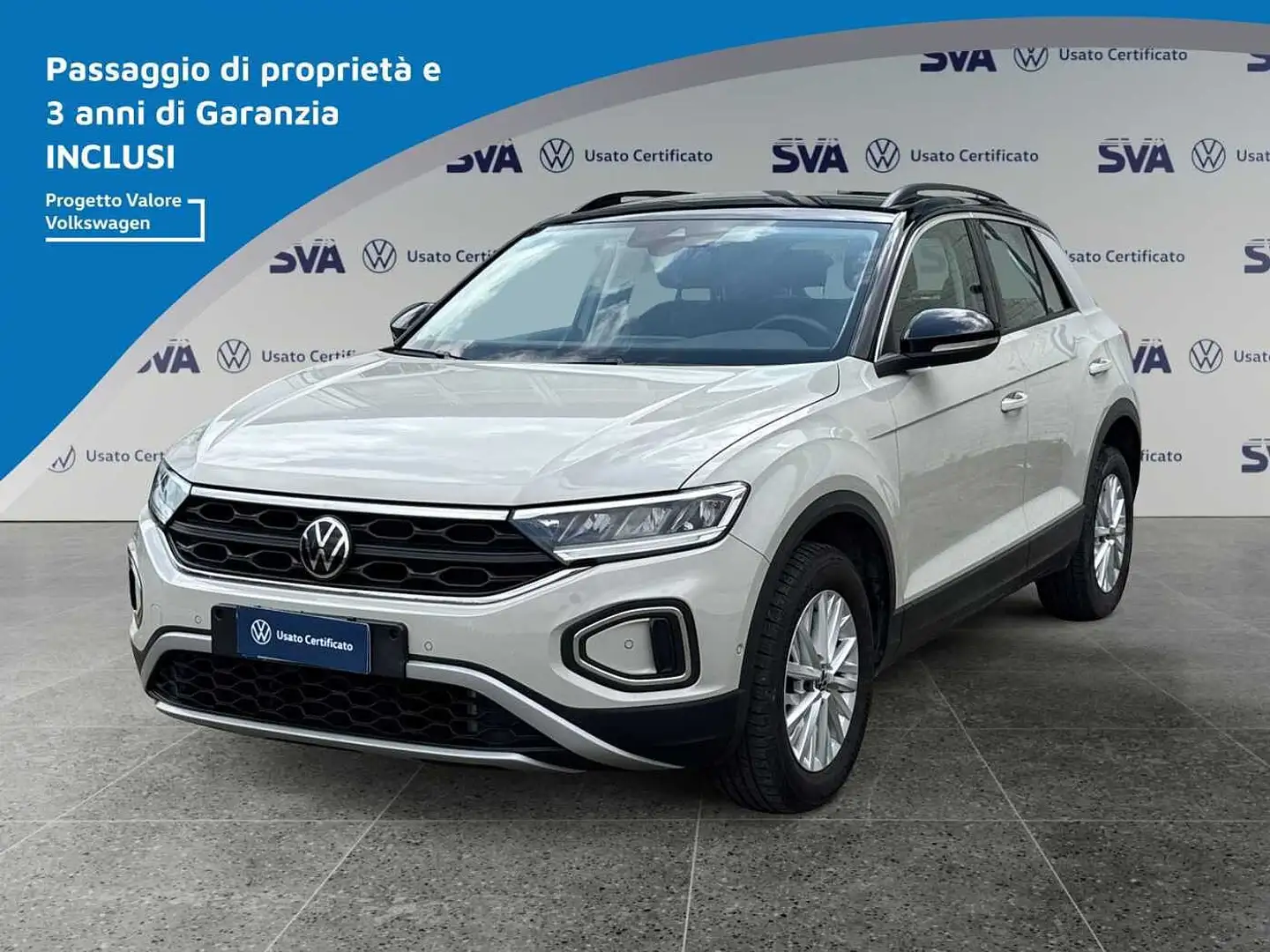 Volkswagen T-Roc 1.0TSI 110CV Life Gris - 1