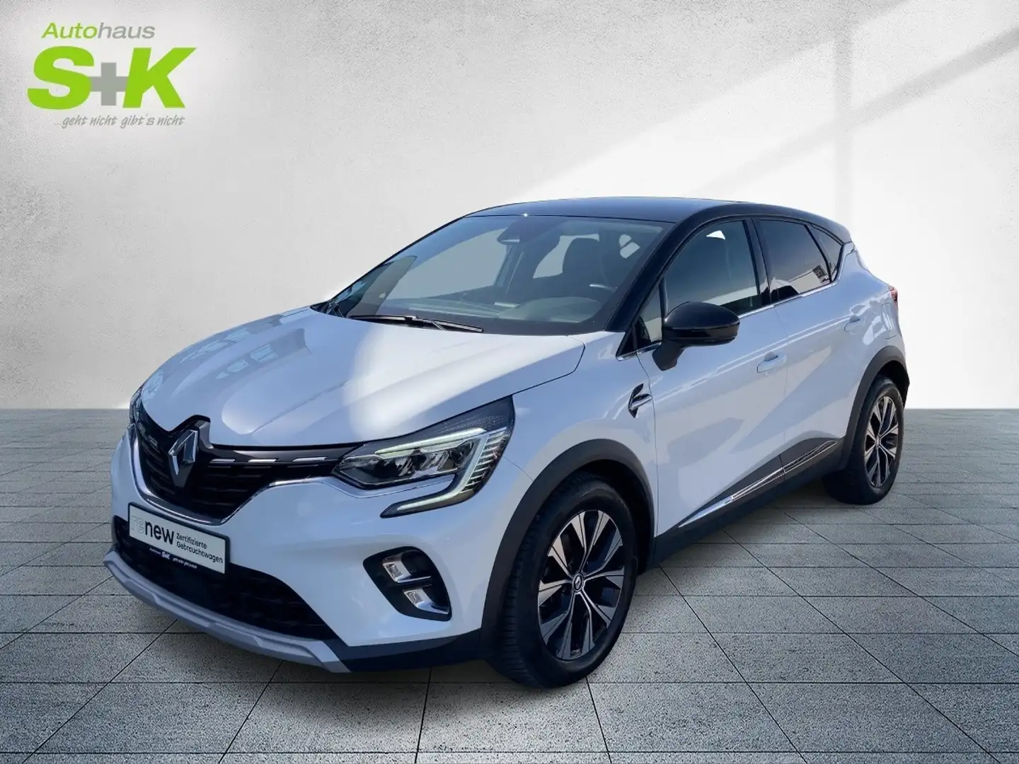 Renault Captur TECHNO Plug-in 160 *Driving-P.*SHZ*KLIMA* Weiß - 1