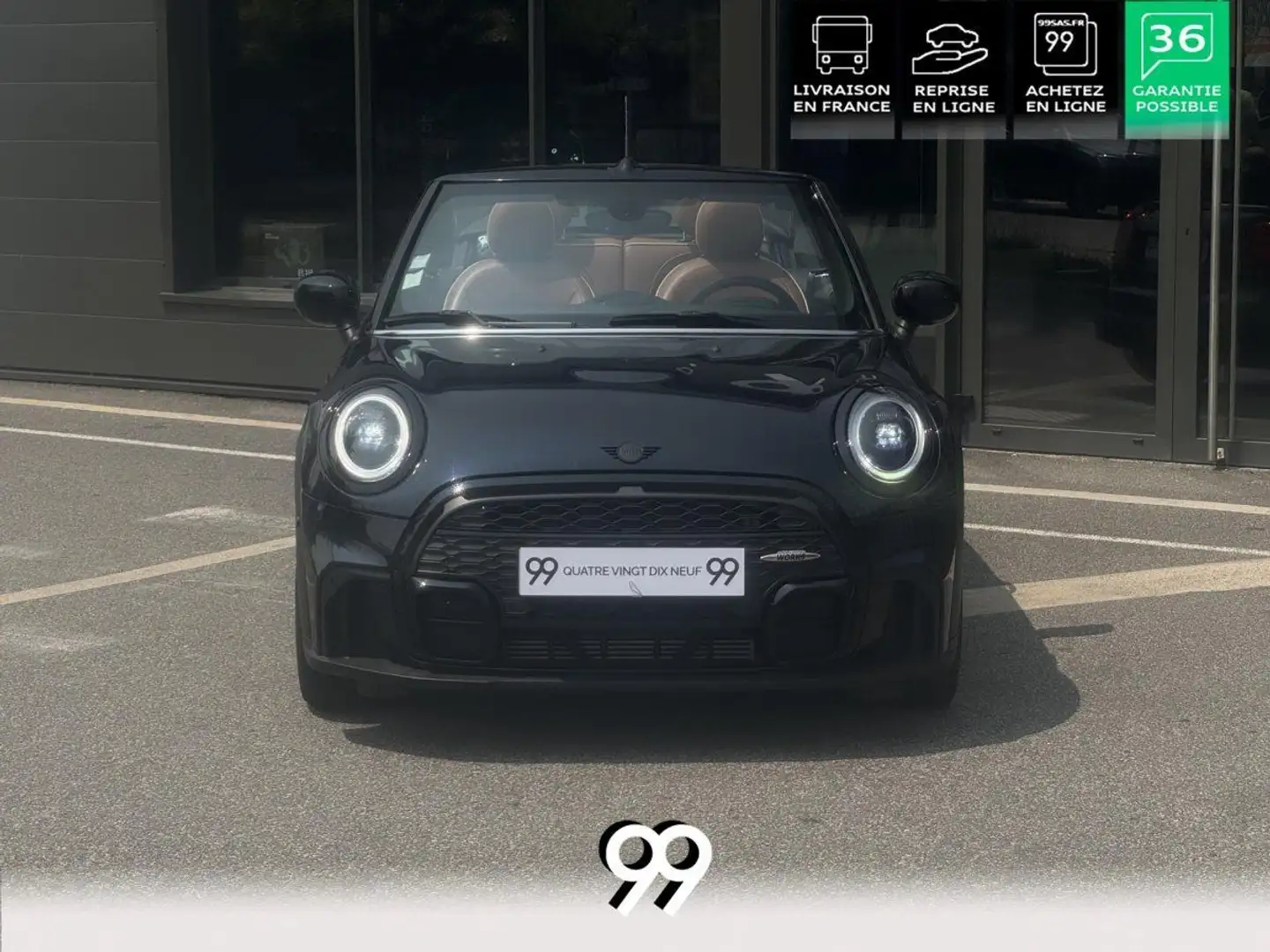 MINI Cooper Cabrio Cabriolet 1.5i 136 Cooper John Cooper Works PHASE  Noir - 2