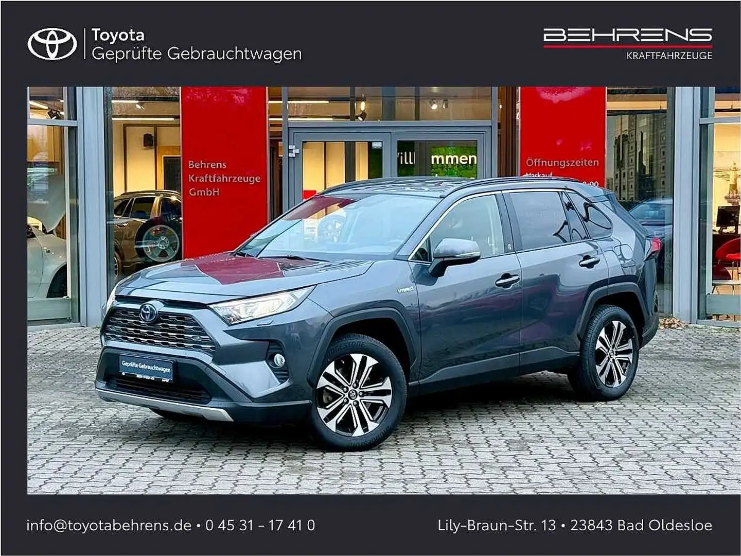 Toyota RAV 4 Hybrid Team D | WKR Grau - 1
