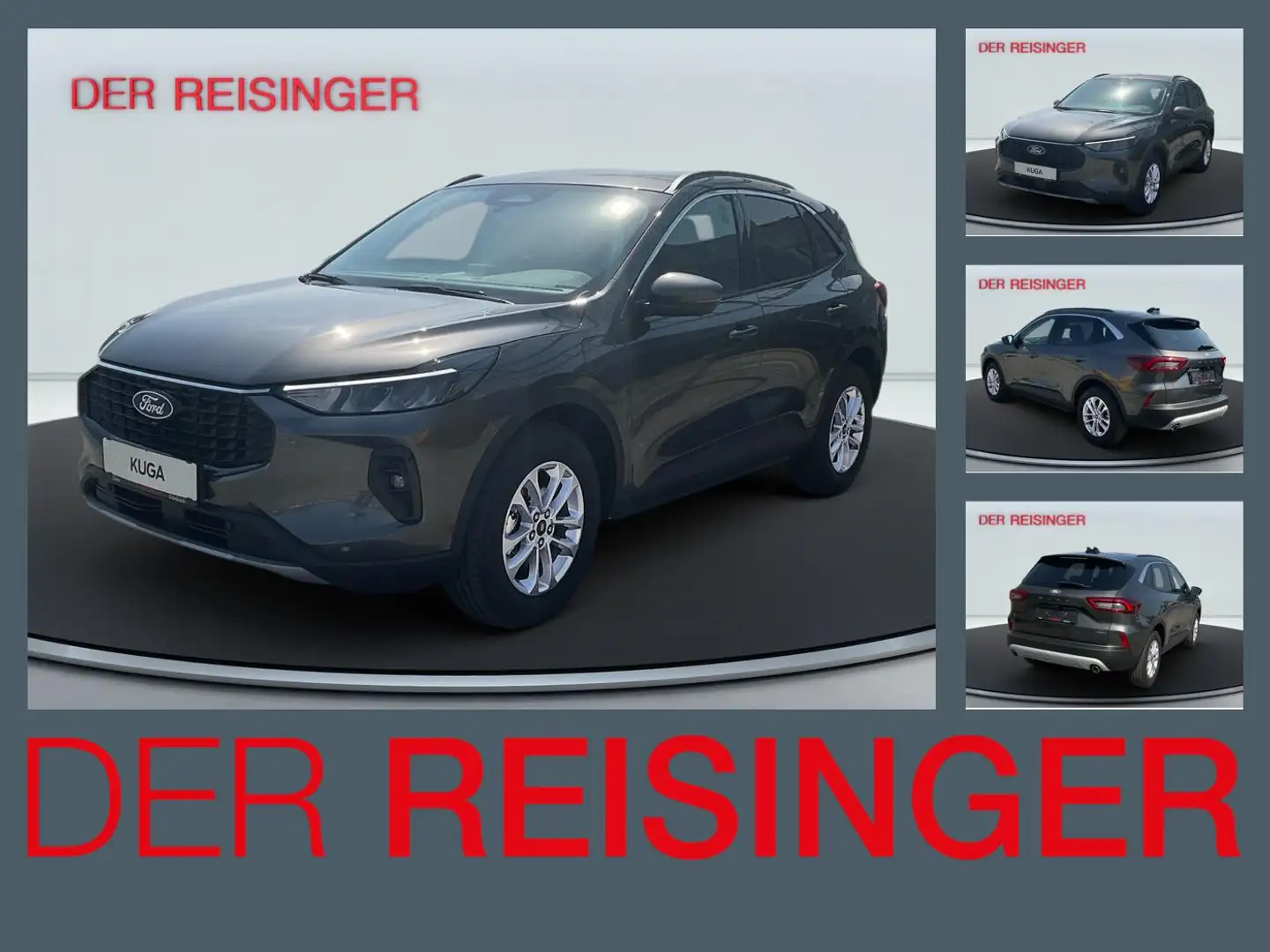 Ford Kuga Titanium PHEV ACC+AHK+LED+Navi Grau - 1