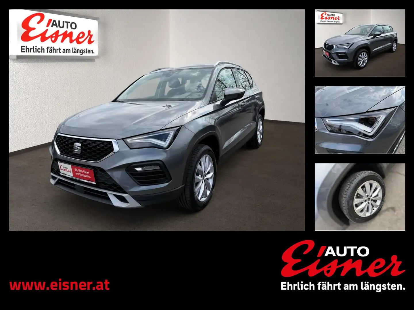 SEAT Ateca Style Edition 1.5 TSI ACT DSG Grau - 1