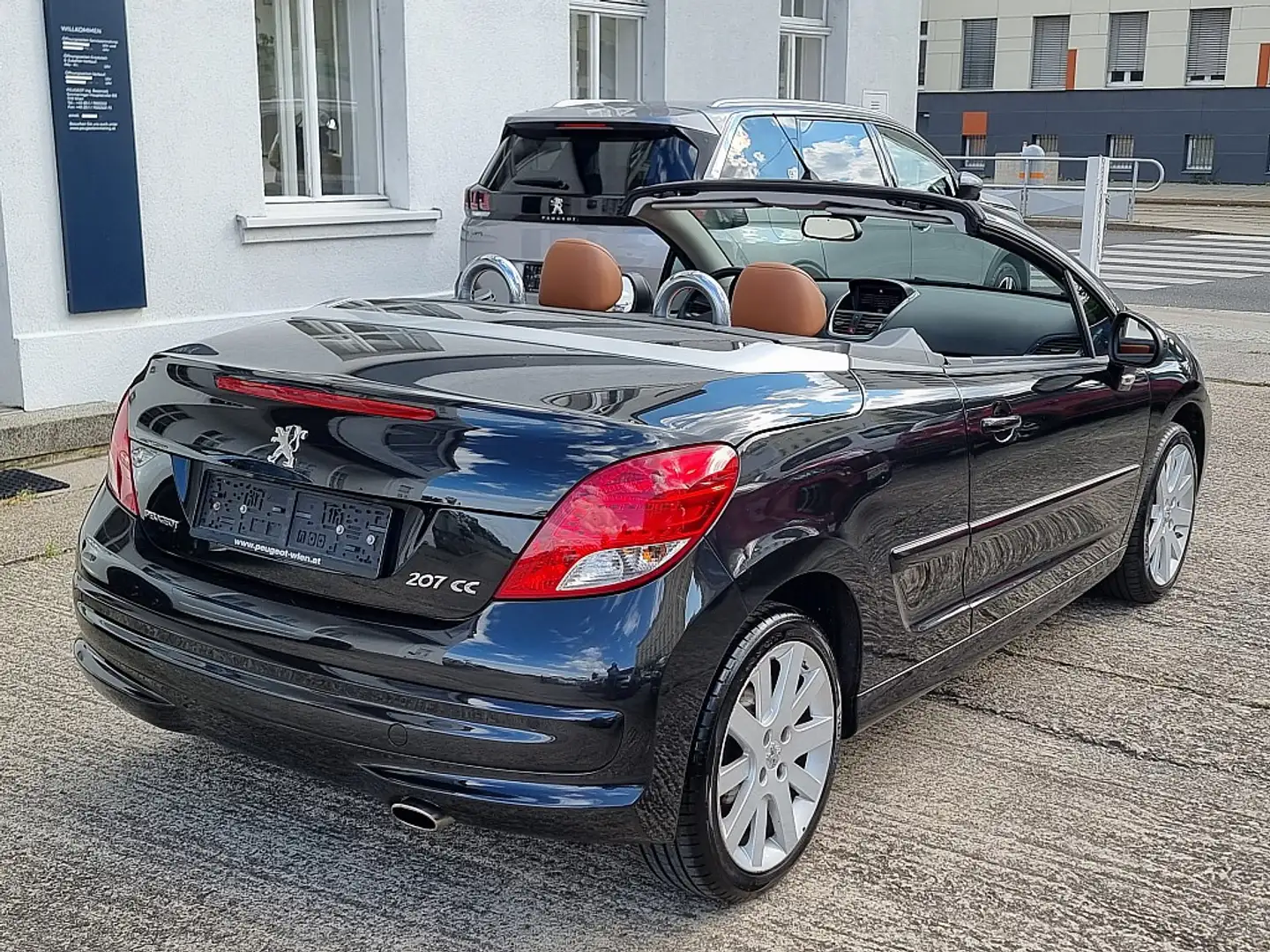 Peugeot 207 CC Active 1,6 16V Tiptronic Noir - 1