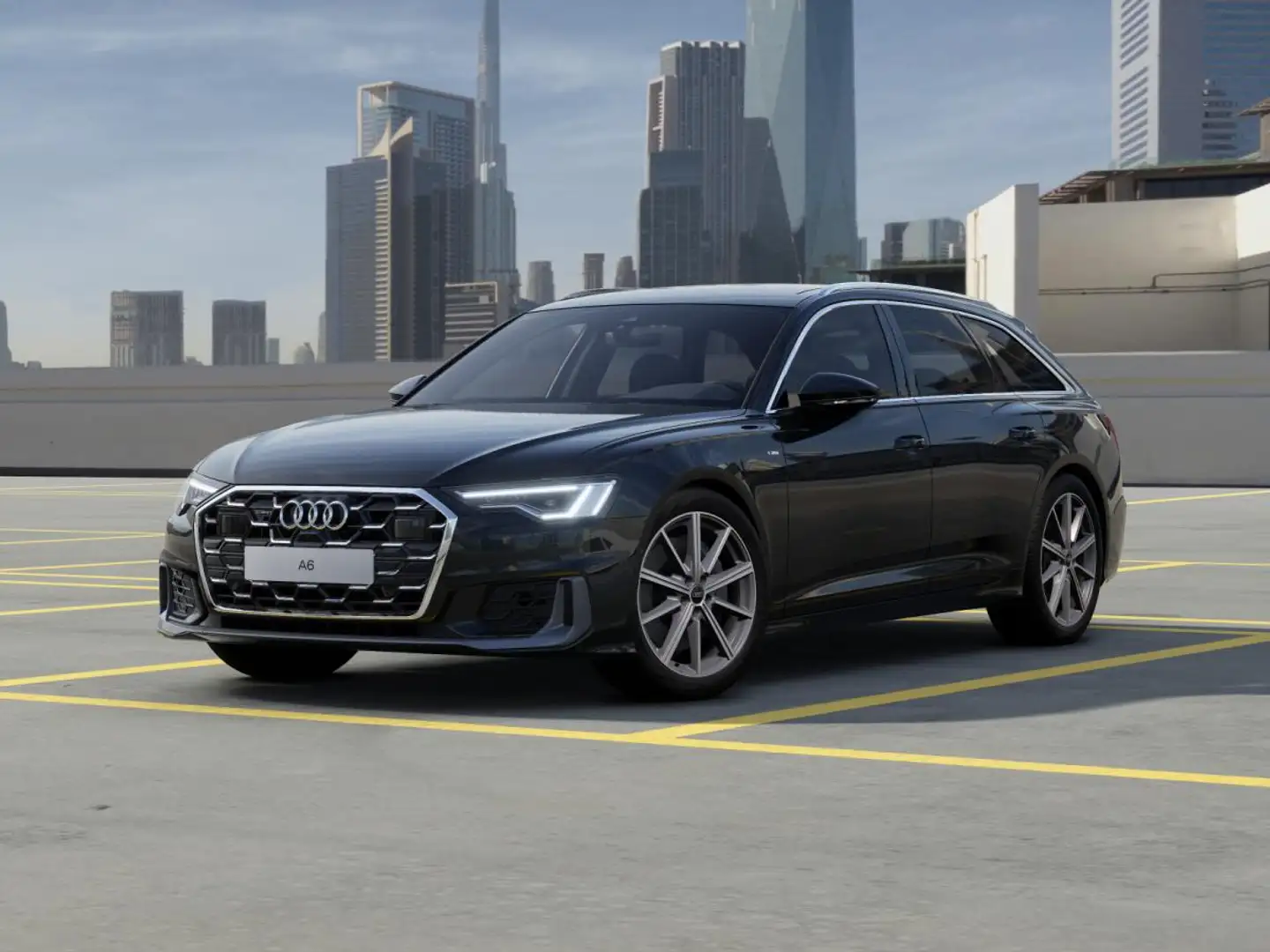 Audi A6 Avant 55 TFSI quattro S tronic design S line Matri Schwarz - 1