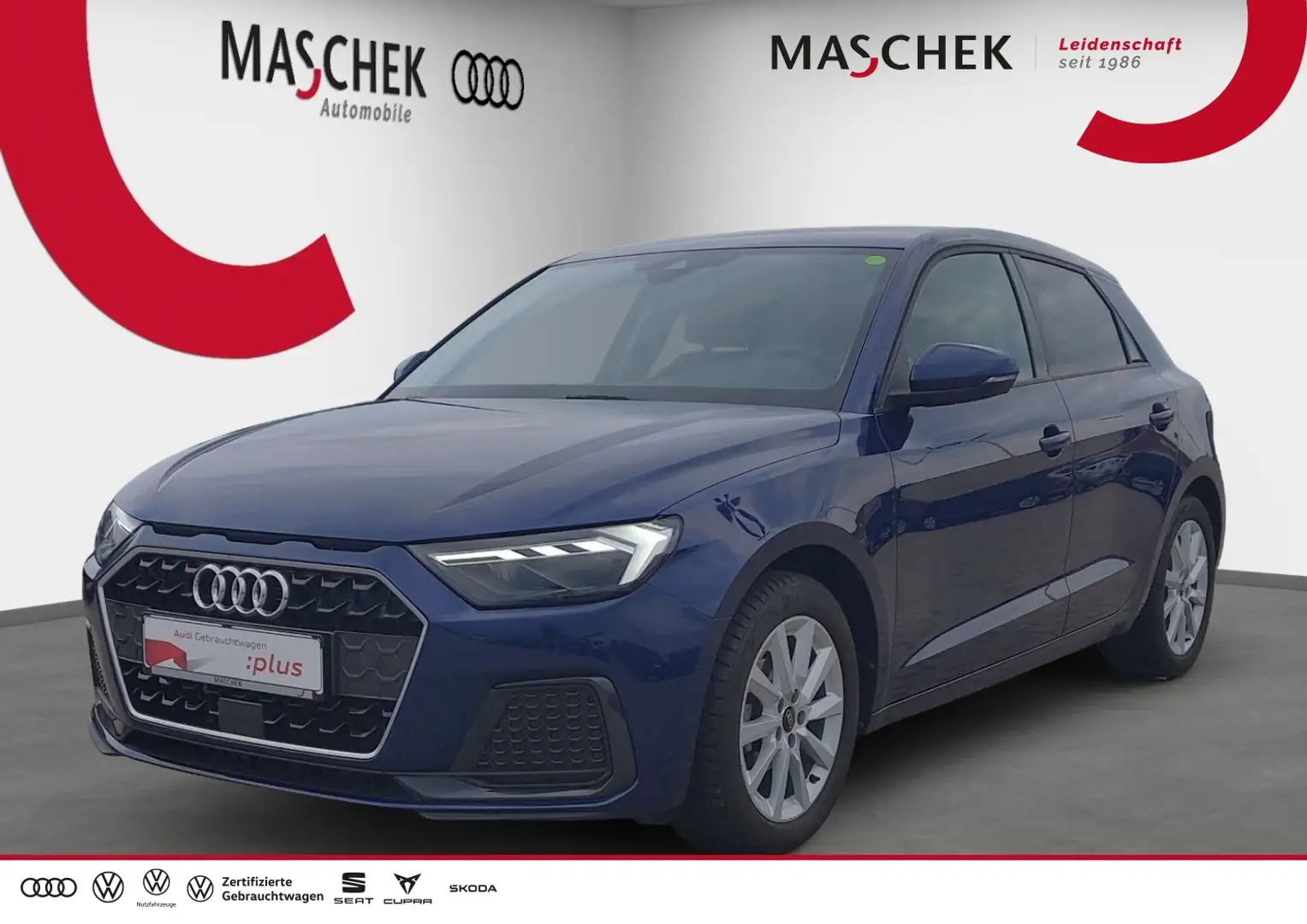Audi A1 Sportback Advanced 25 TFSI LED Sitzh. GRA SmartInt Blau - 1