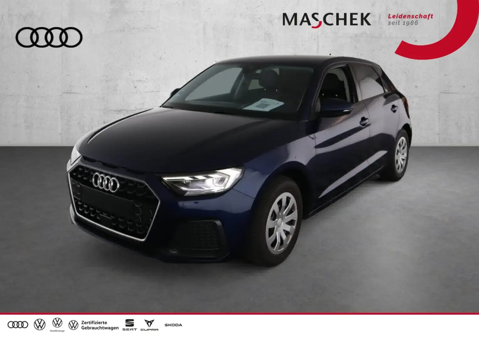 Audi A1 Sportback Advanced 25 TFSI LED Sitzh. GRA SmartInt Blau - 1