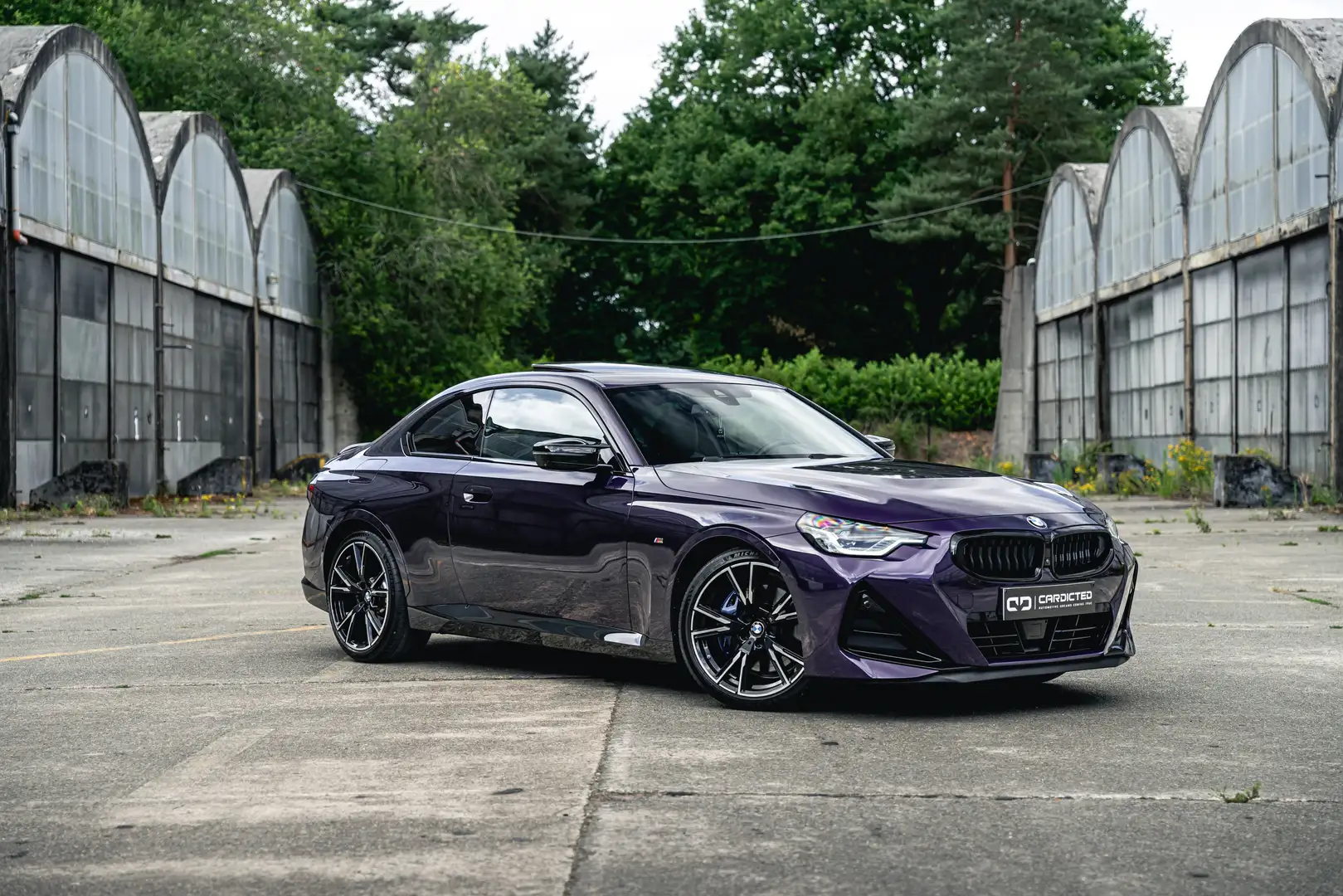 BMW 240 M240i xDrive Paars - 1