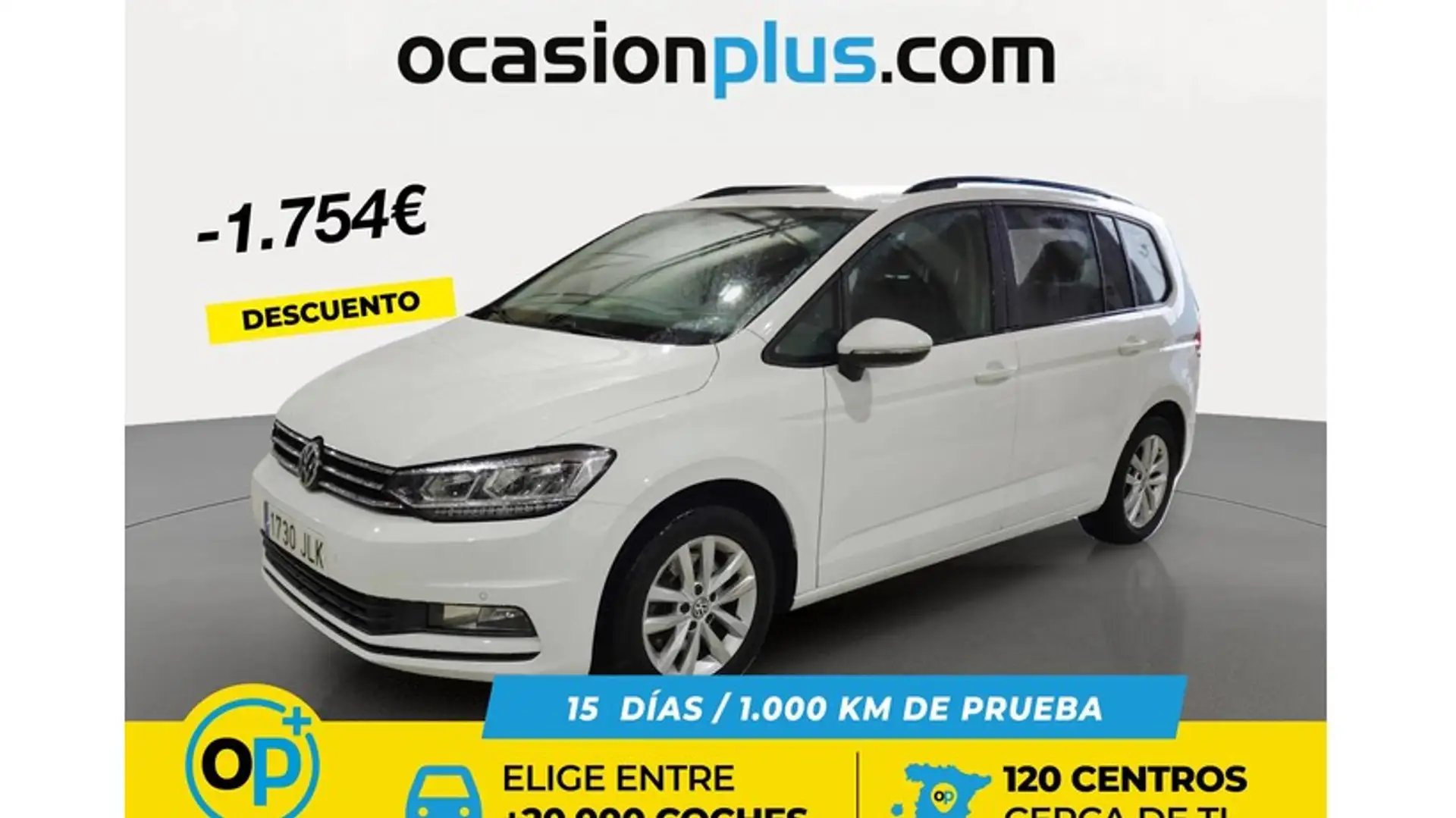 Volkswagen Touran 2.0TDI CR BMT Advance DSG 110kW Blanco - 1