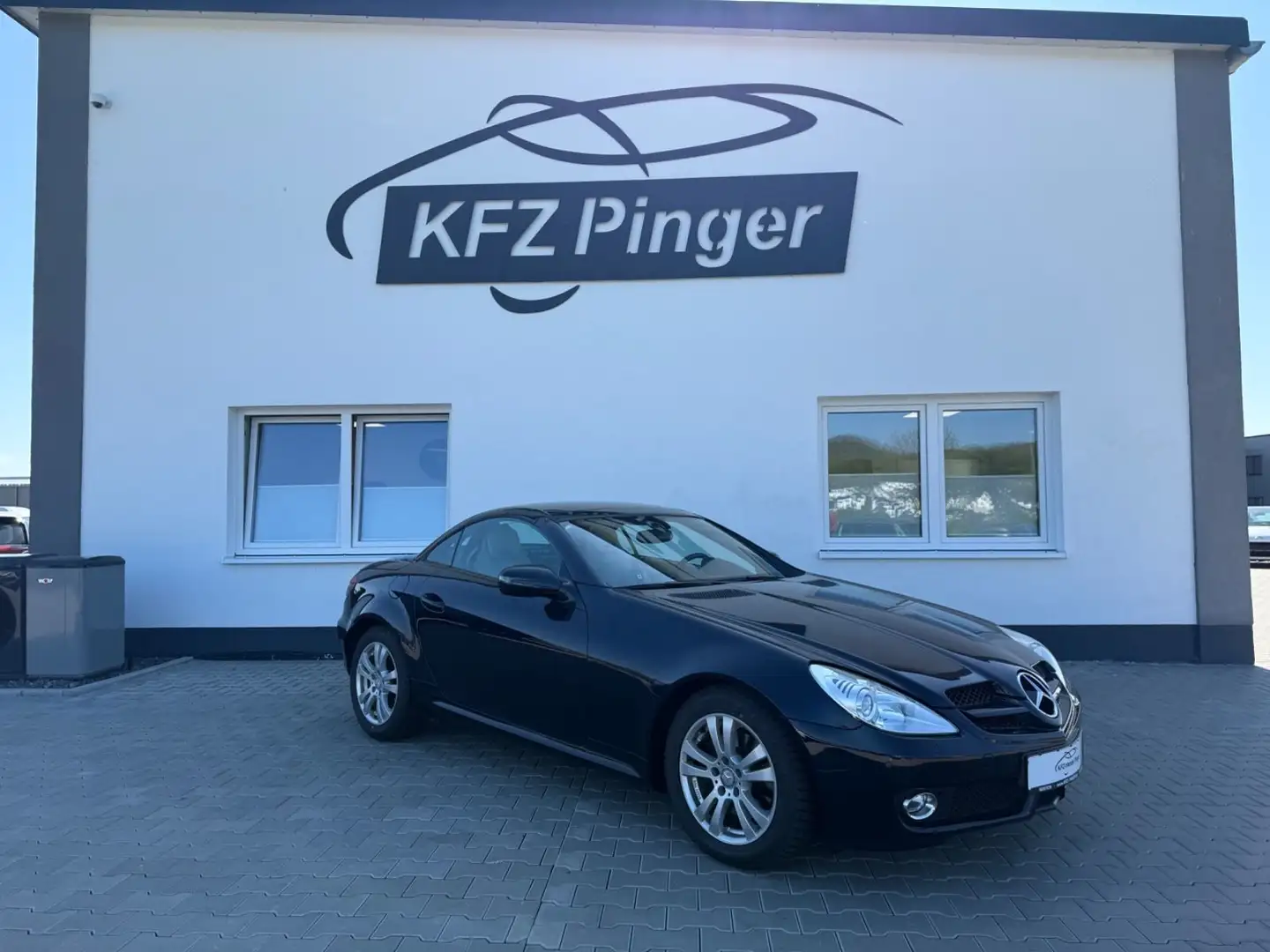 Mercedes-Benz SLK 200 SLK Roadster Kompressor nur 89tkm plava - 1
