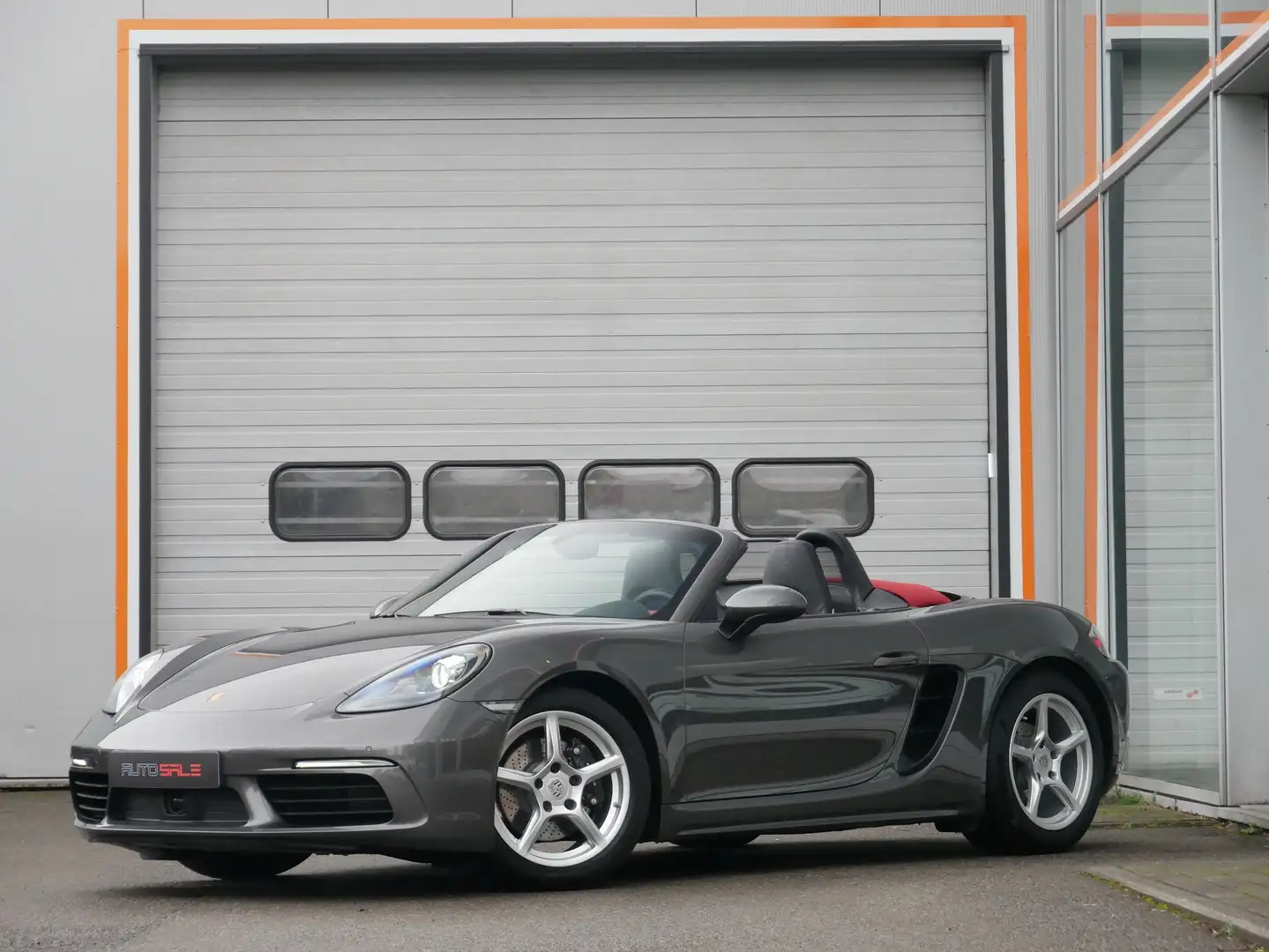 Porsche Boxster 718 PDK 11.000km ACC/BOSE/KEYLESS SPORT EXHAUST Grijs - 2