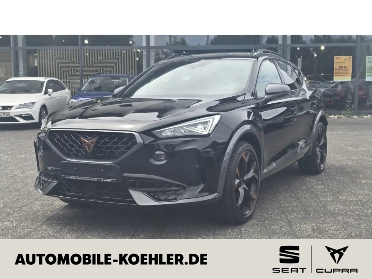CUPRA Formentor VZ 2.0 TSI 4Drive AHK MemorySitze elektr. Beats Schwarz - 1