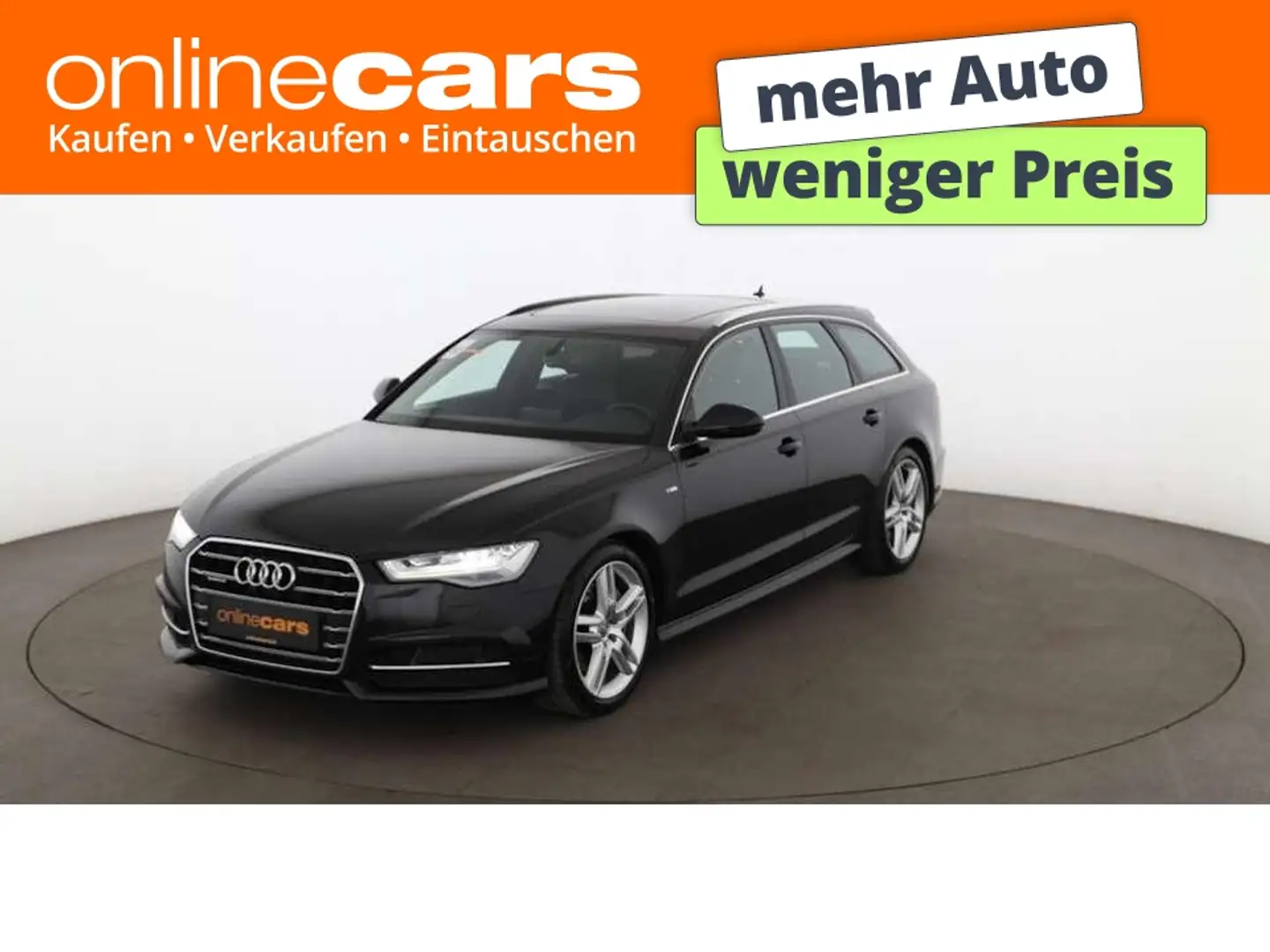 Audi A6 Avant 3.0 TDI quattro S-Line Aut LED SKY AHK Schwarz - 1
