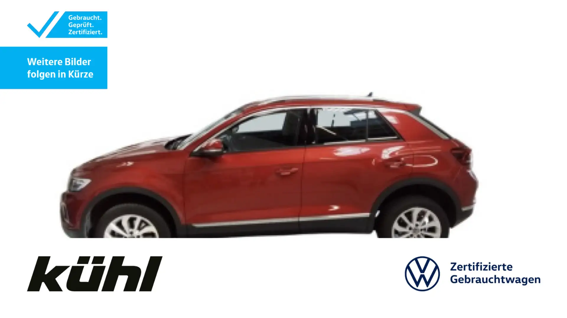 Volkswagen T-Roc 2.0 TDI DSG Style LED ACC Standhzg. Kamera Rot - 1