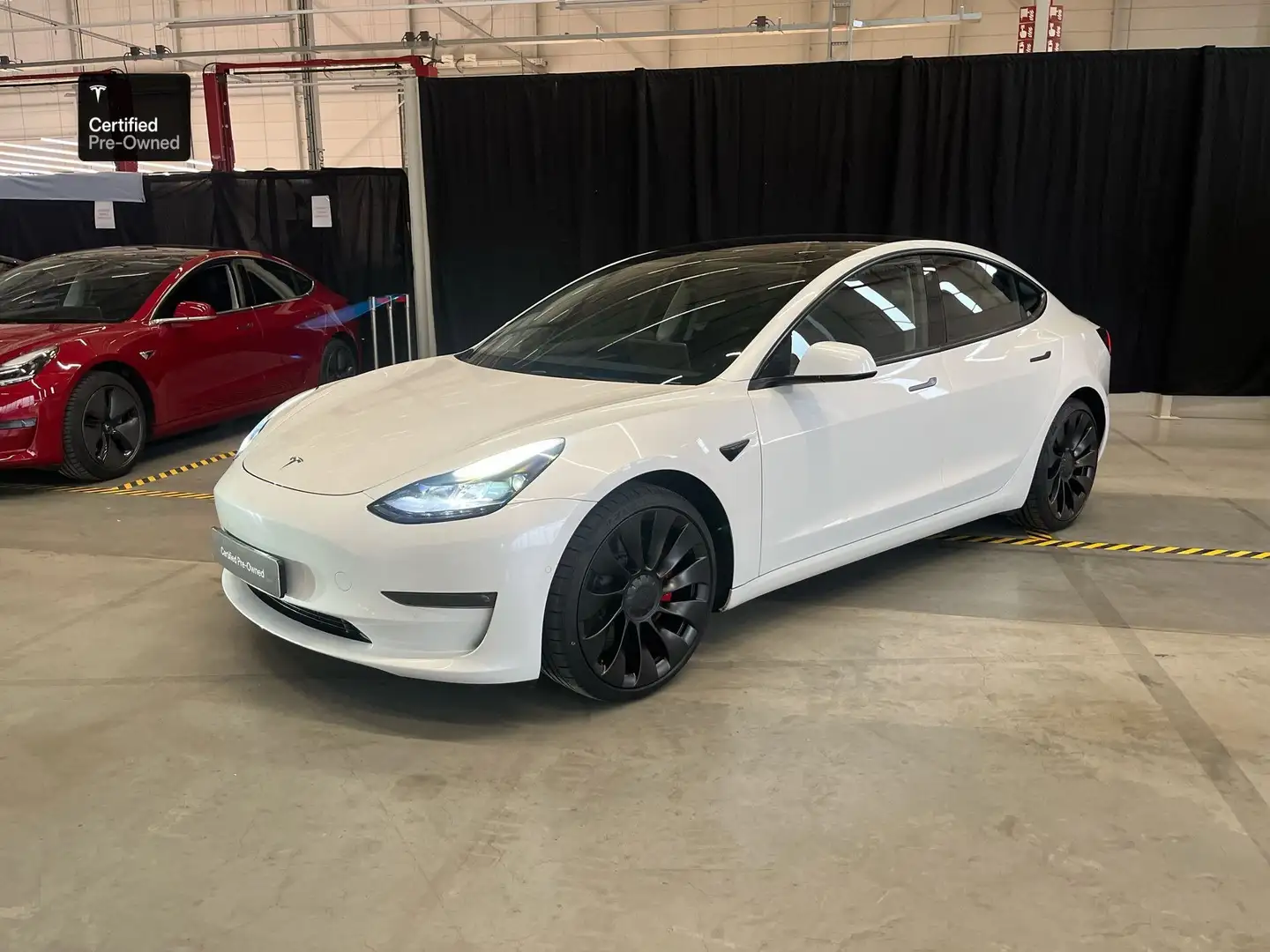 Tesla Model 3 Performance AWD/Certified Pre owned Blanc - 1