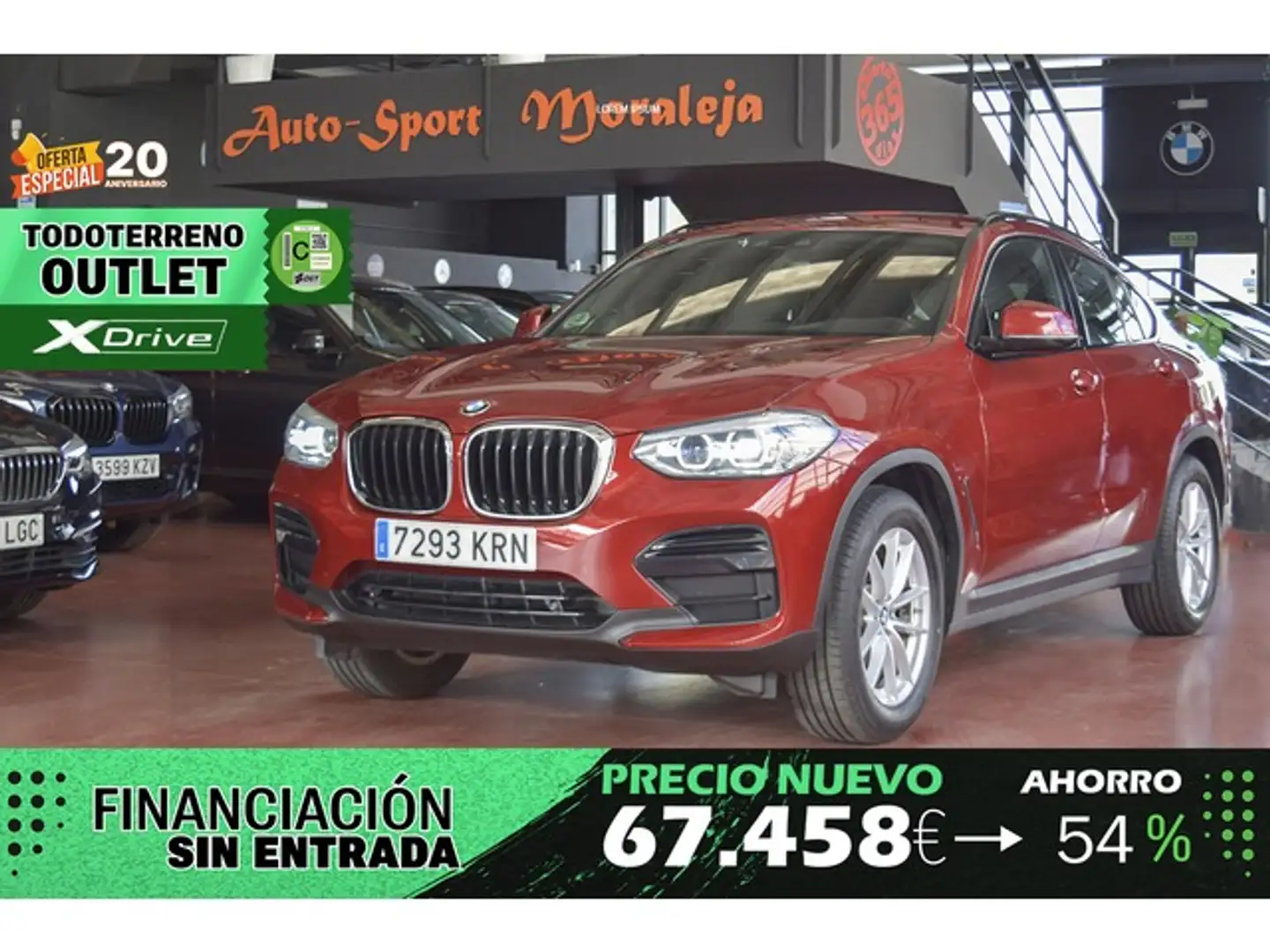 BMW X4 xDrive 20iA Rojo - 1