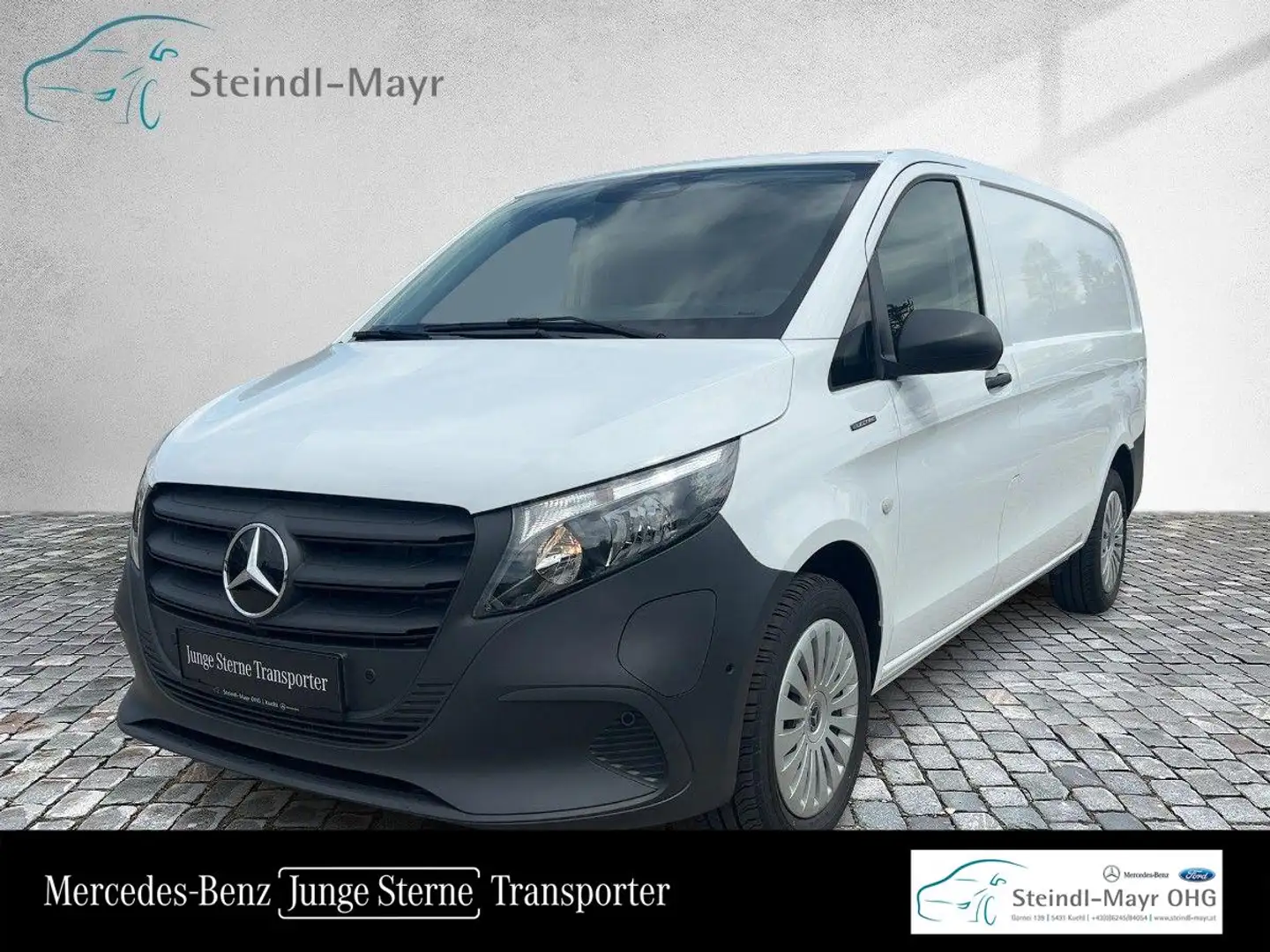Mercedes-Benz eVito e 112 Kasten Lang DAB Shz MBUX PTS Weiß - 1