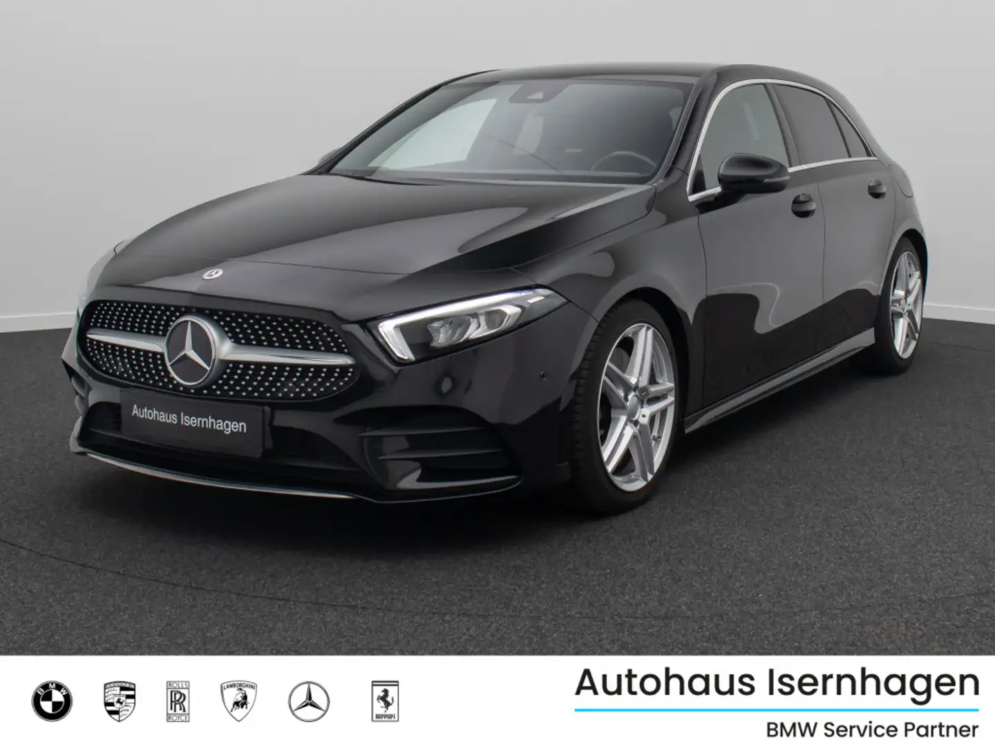 Mercedes-Benz AMG Line Kamera AHK Alarm Sportsitz 18Zoll Noir - 1