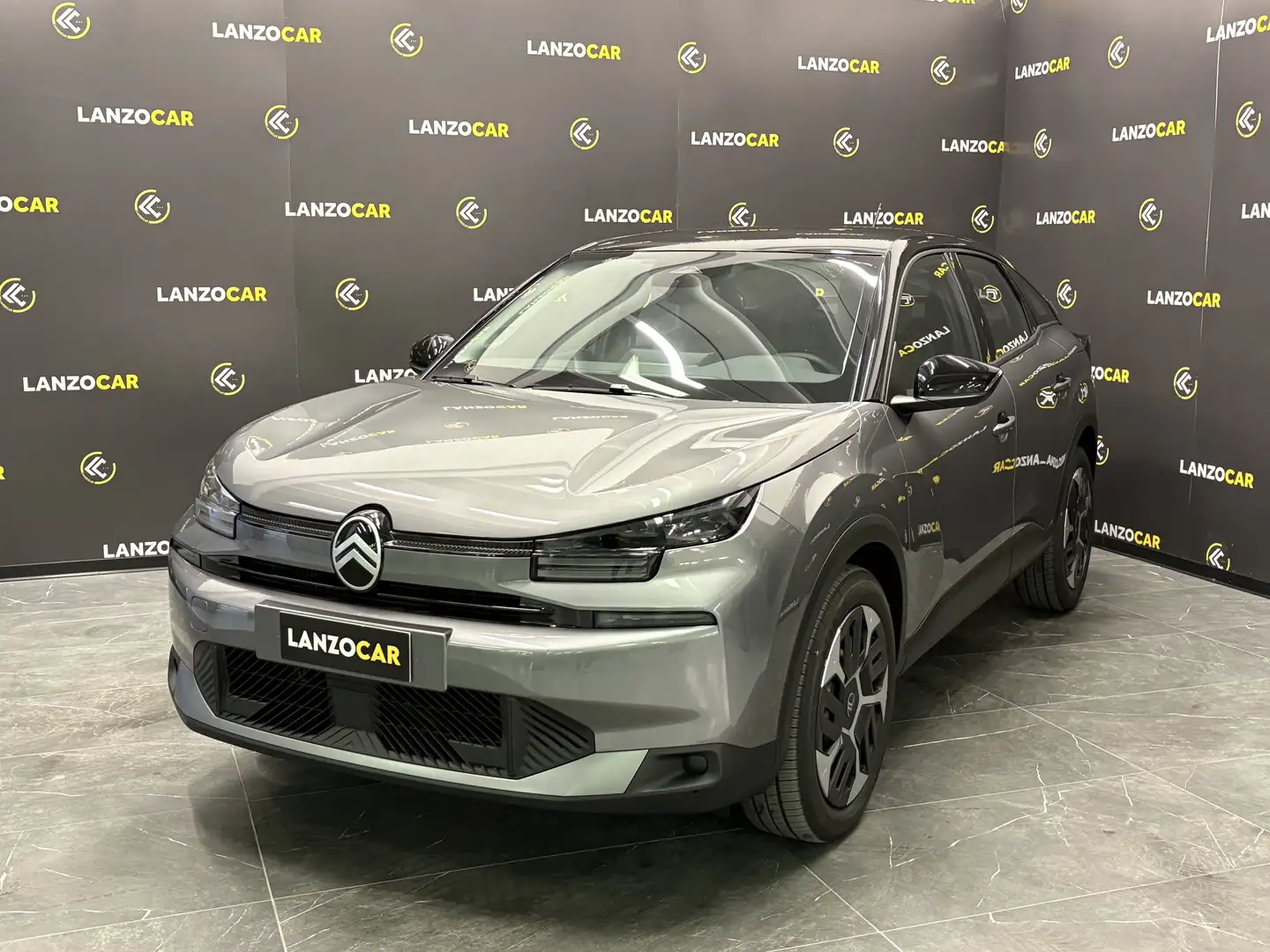Citroen C4 HYBRID*145 e-DCS6*PLUS*GARANZIA UFFICIALE* Grigio - 1
