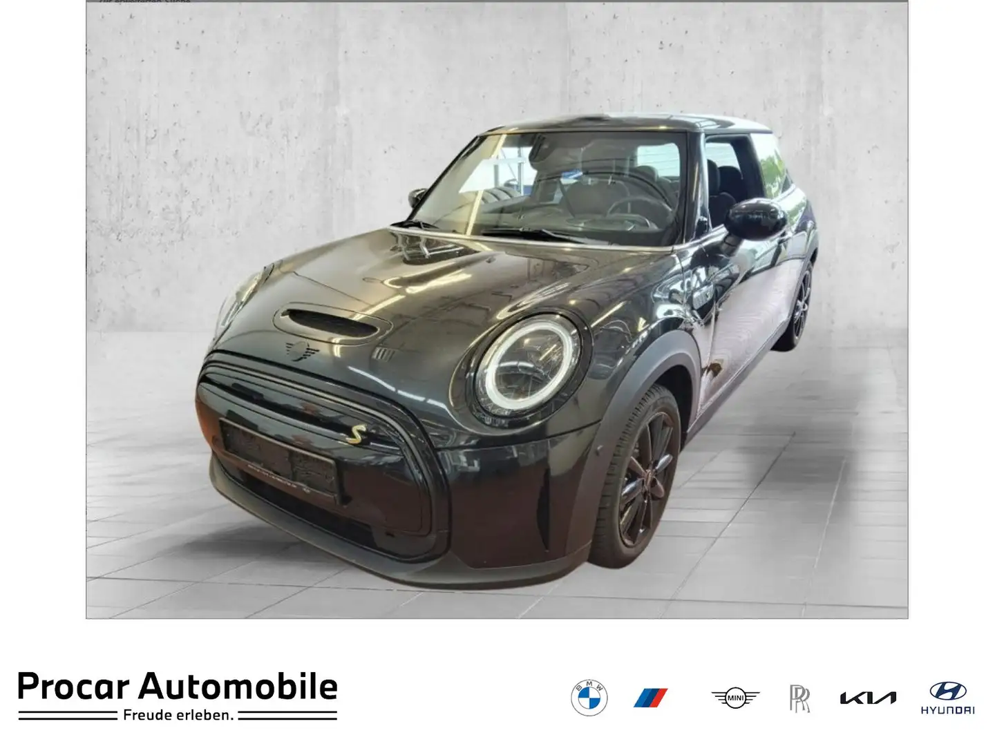 MINI Cooper SE 3-Türer HUD PANO RFK NAVI LED PDC V+H Schwarz - 1