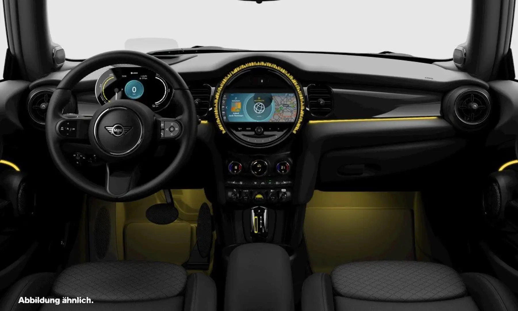 MINI Cooper SE 3-Türer HUD PANO RFK NAVI LED PDC V+H Schwarz - 2