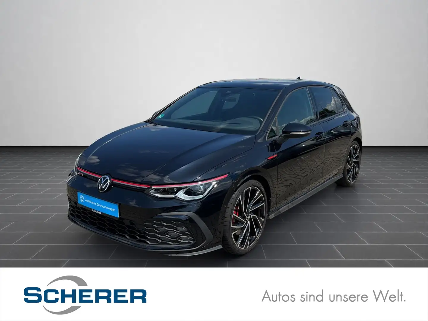 Volkswagen Golf GTI Golf VIII GTI 2.0 TSI DSG HUD/Kamera/Navi/Pano Schwarz - 1