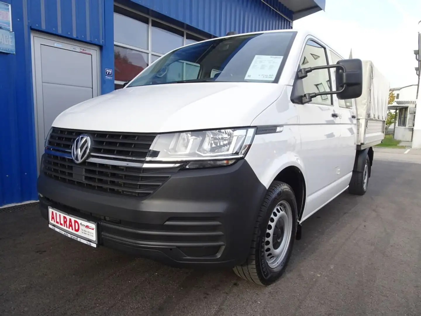 Volkswagen T6.1 Transporter Doka/Pritsche LR 4-MOTION Weiß - 2