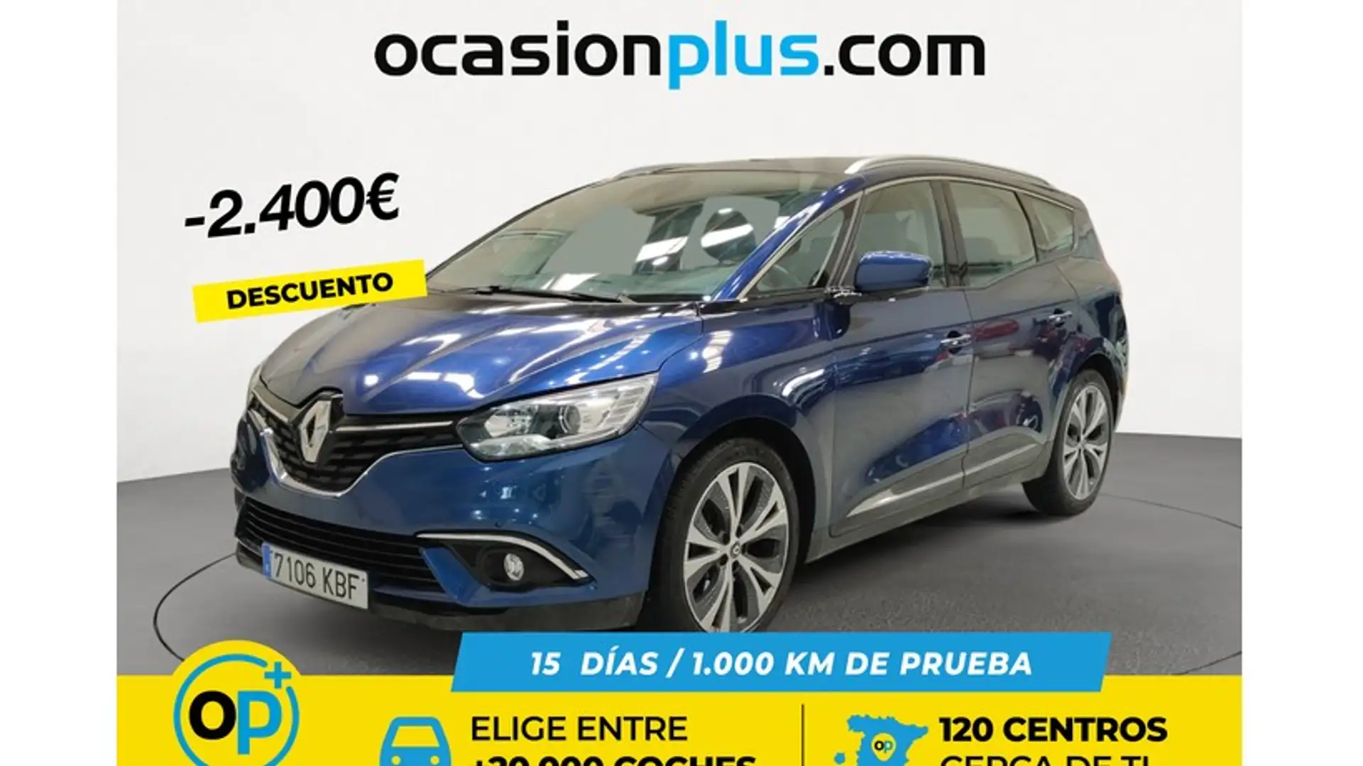 Renault Grand Scenic 1.6dCi Zen 96kW Bleu - 1