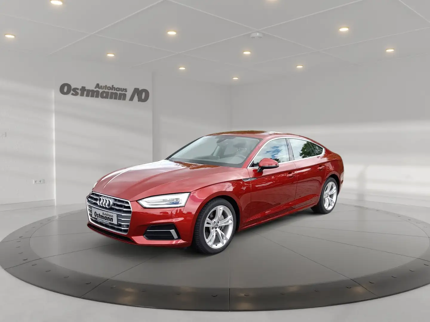 Audi A5 Sportback 40 TDI quattro PDC SHZ Navi Tempo Rot - 1