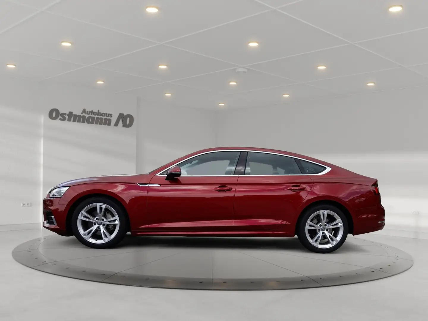 Audi A5 Sportback 40 TDI quattro PDC SHZ Navi Tempo Rot - 2