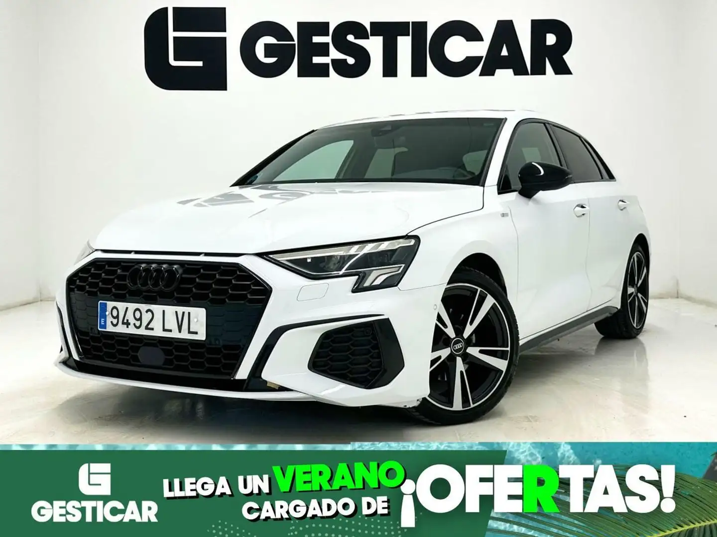 Audi A3 Sportback 35TDI Black line Alb - 1