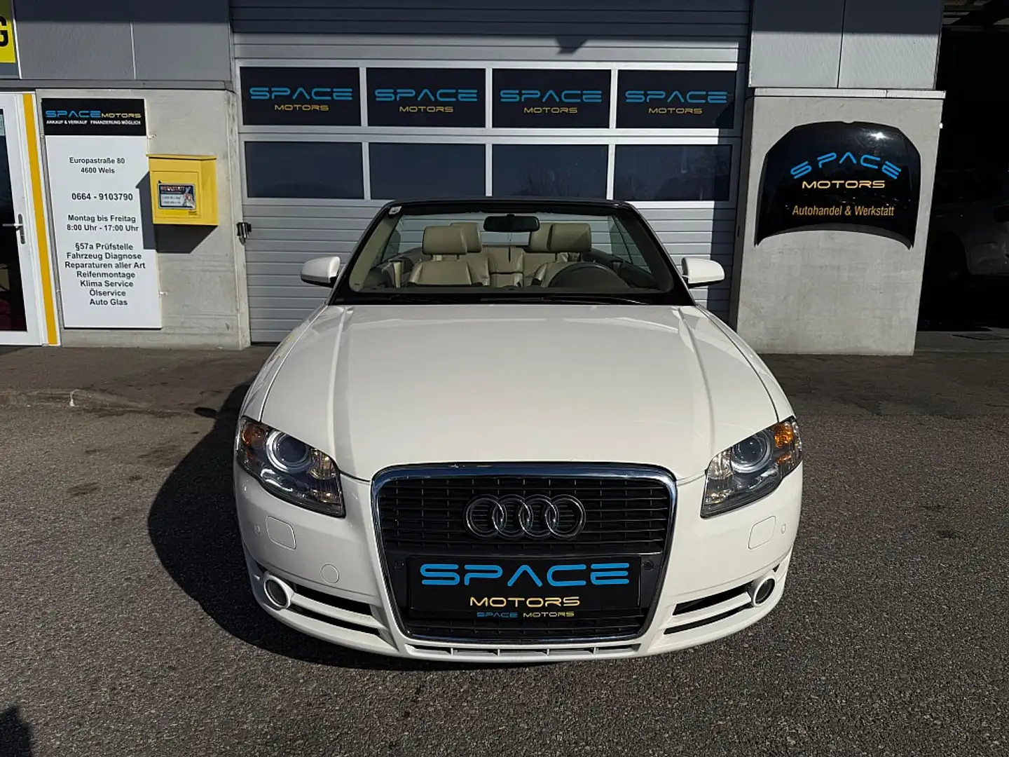 Audi A4 Cabriolet 2,0 T FSI Multitronic Blanc - 2