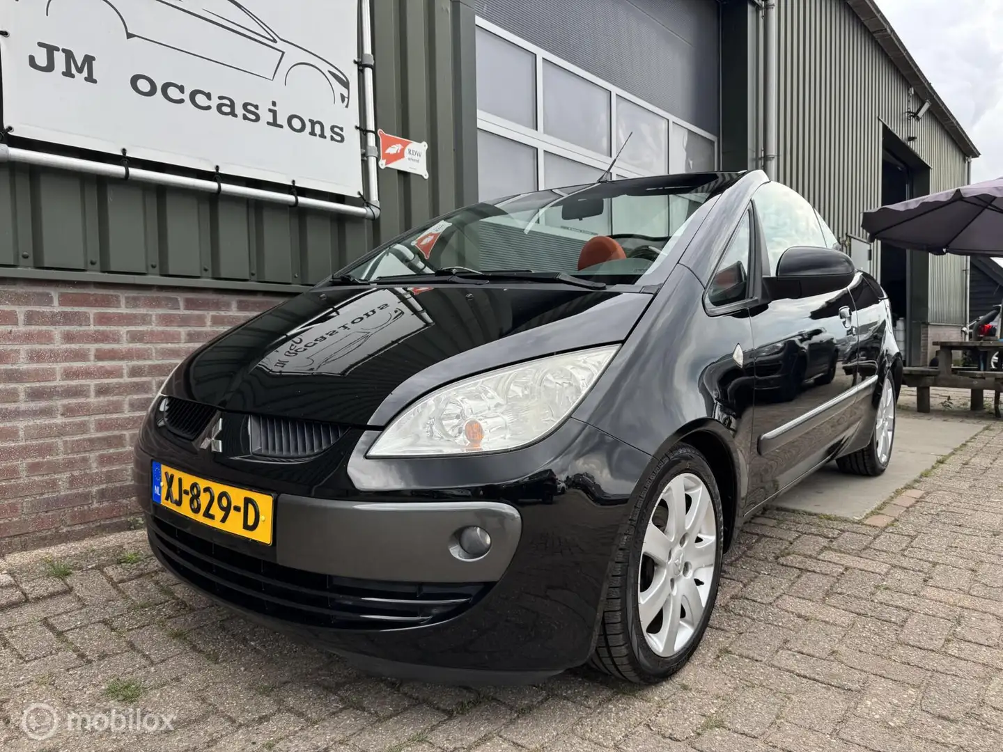 Mitsubishi Colt CZC 1.5 Instyle Cabrio|Airco|Lm velgen|APK nieuw Negro - 2