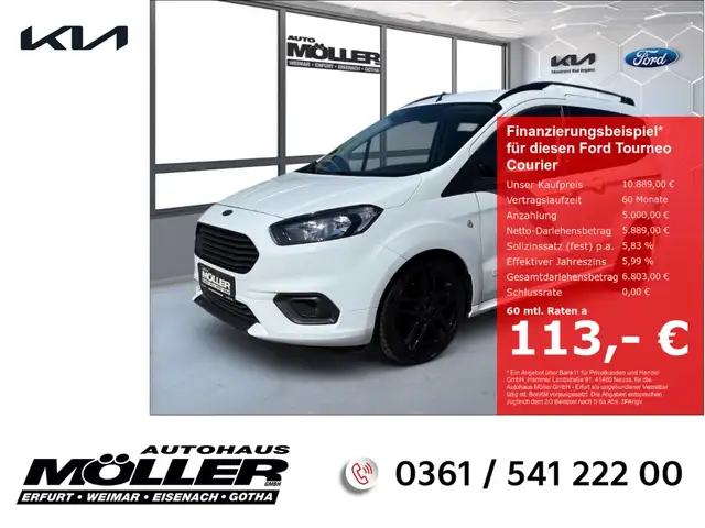 Ford Tourneo Courier Sport 1.5T AHK Navi Kamera Klima Schiebetüren