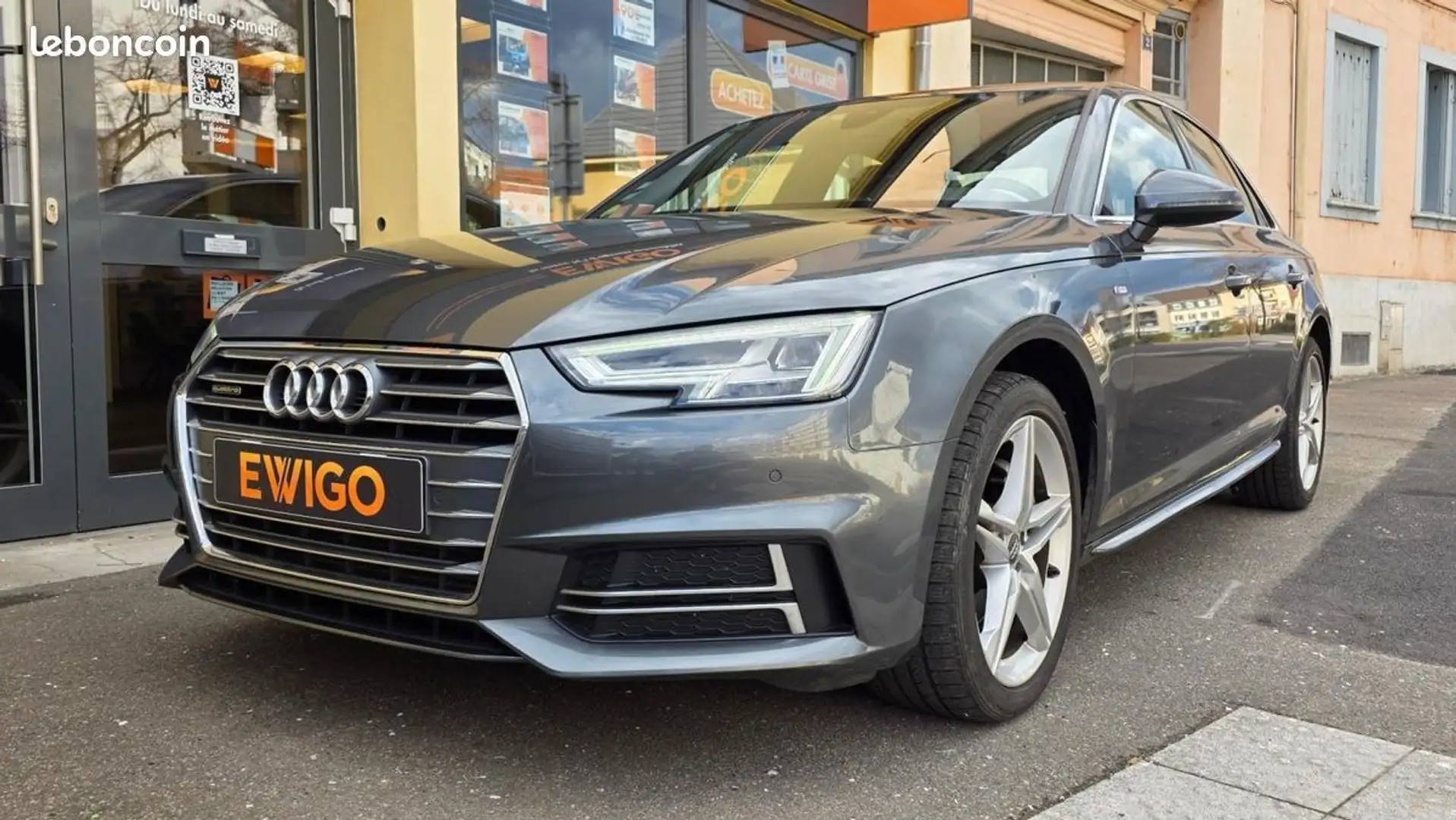 Audi A4 3.0 TDI 218 ch S-LINE QUATTRO S-TRONIC BVA ORIGINE Gris - 2