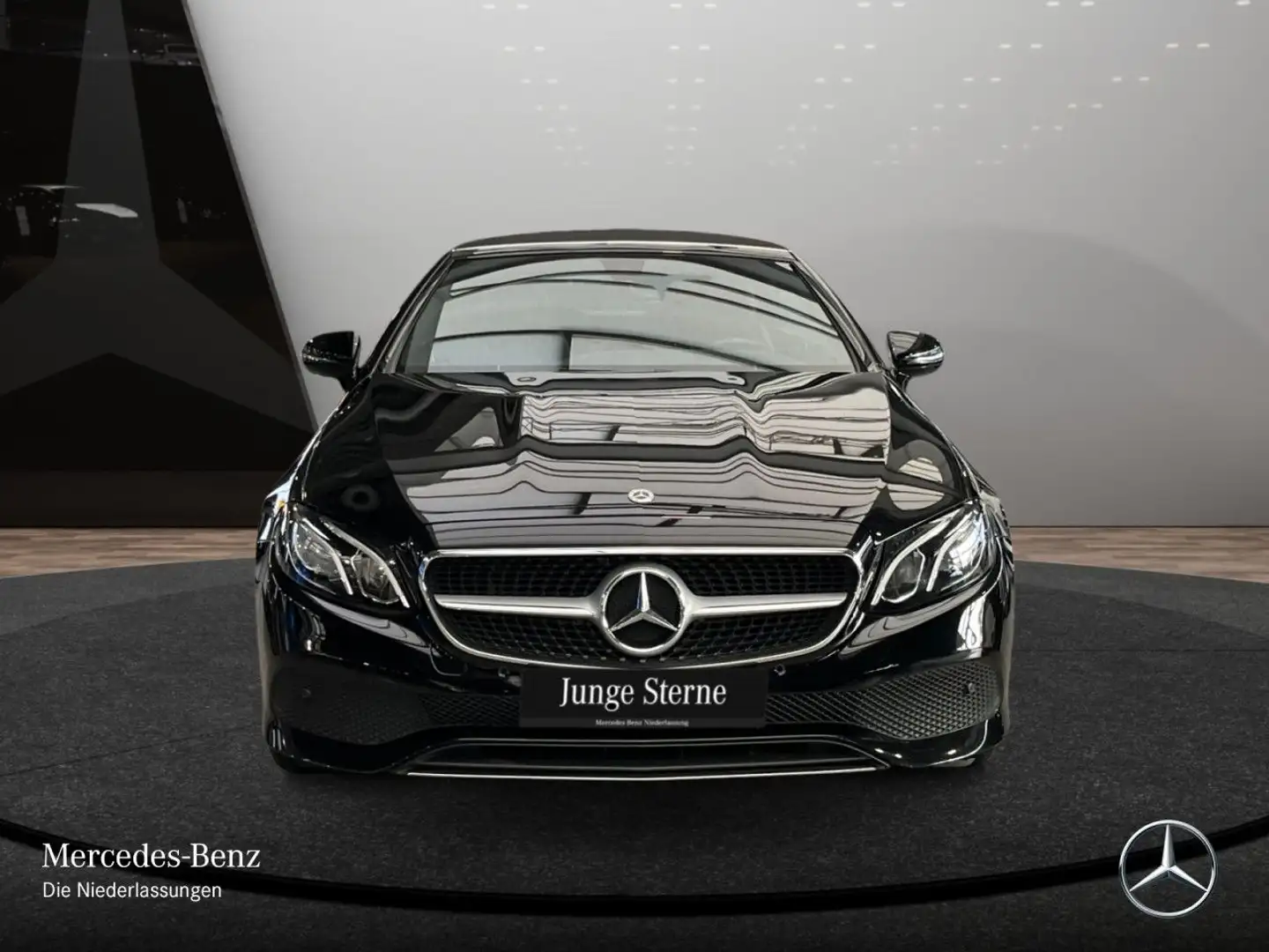 Mercedes-Benz E 220 d Cabrio AVANTG+LED+KAMERA+9G Schwarz - 2
