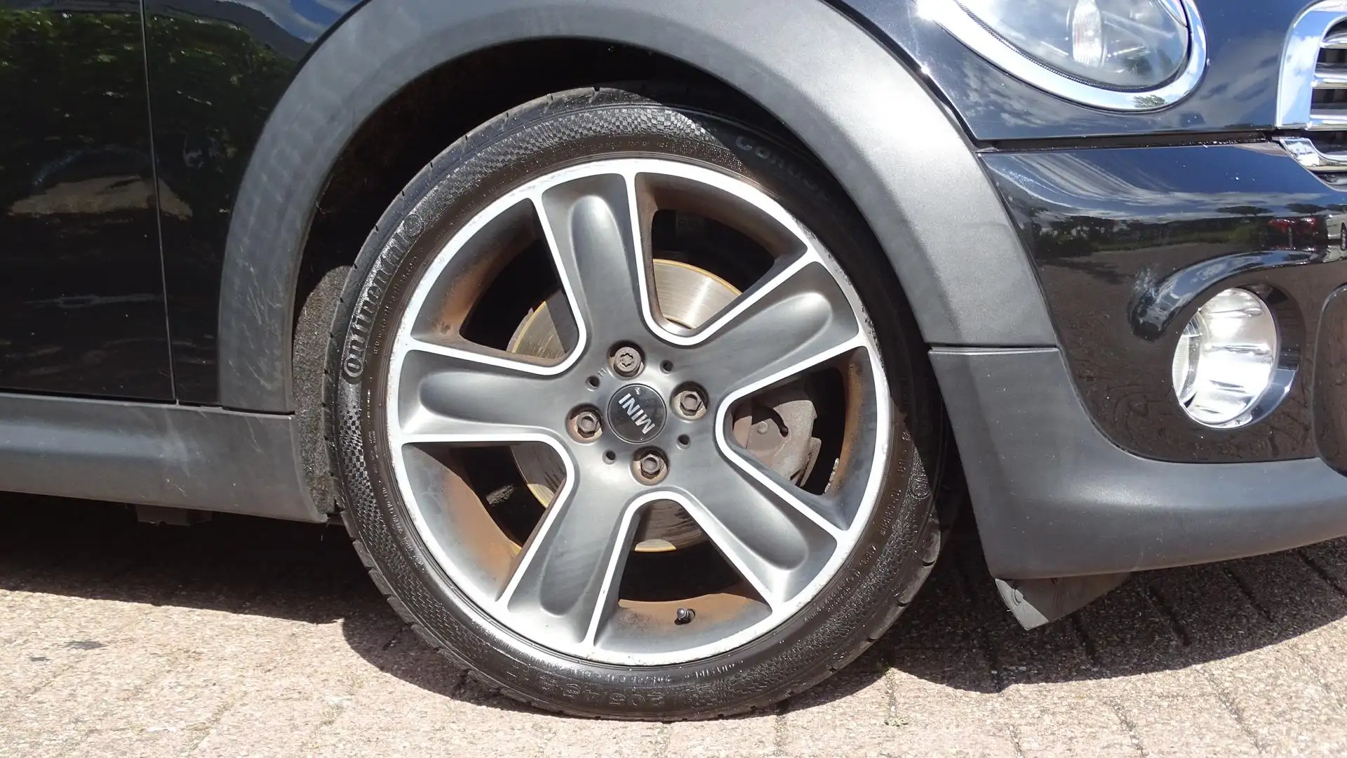 MINI Cooper Cabrio Mini 1.6 Chili, Xenon, vol leder, Cruise control, Schwarz - 2