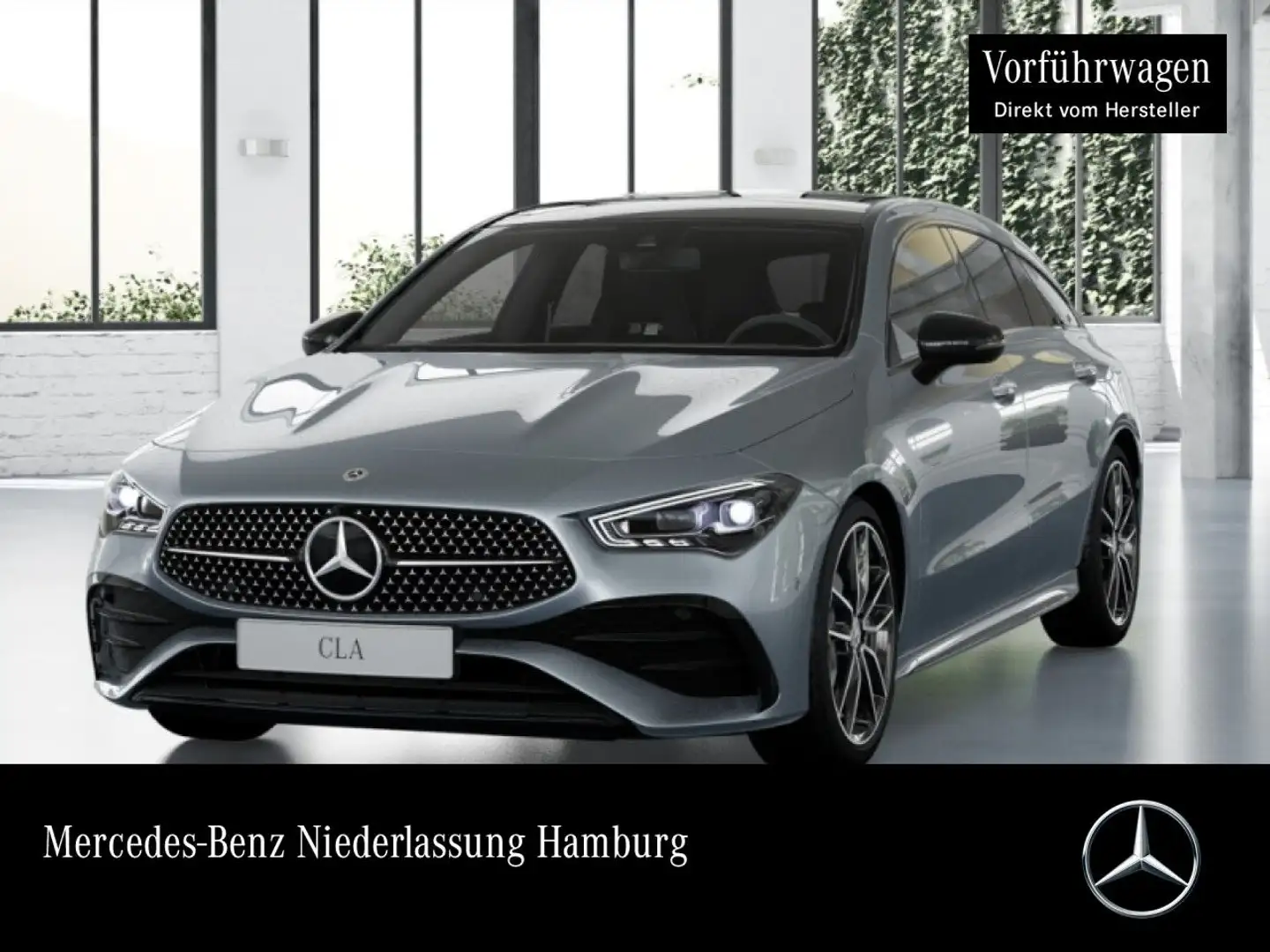 Mercedes-Benz CLA 180 AMG+NIGHT+PANO+MULTIBEAM+KAMERA+TOTW+7G Silber - 1
