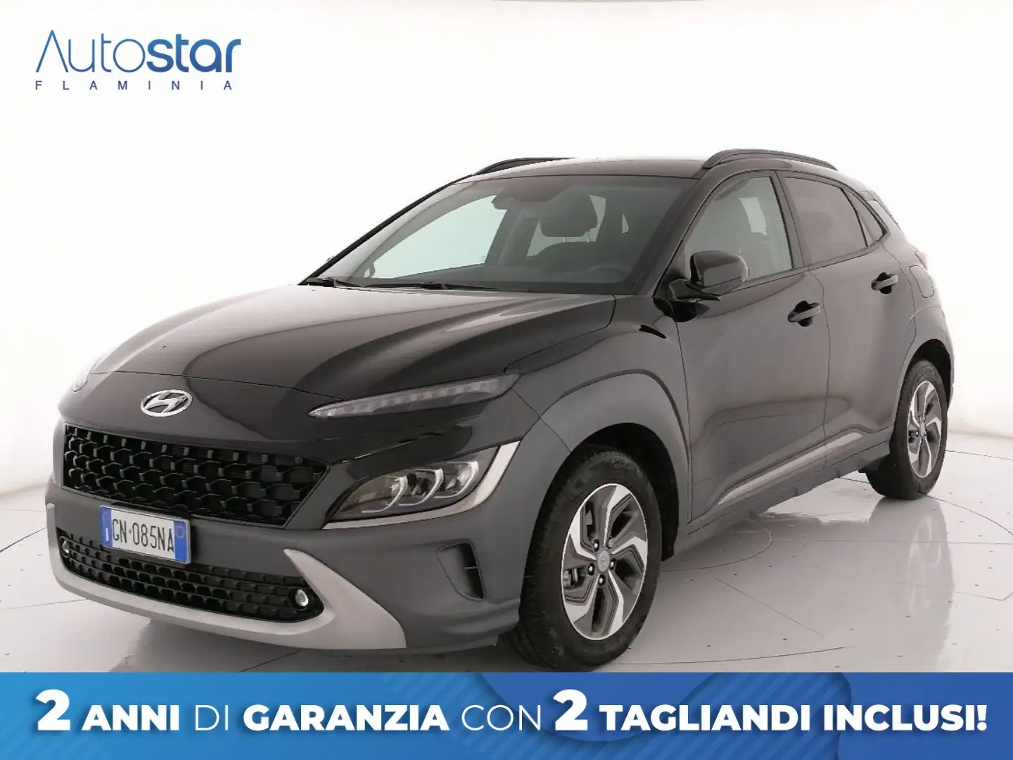 Hyundai KONA 1.6 gdi hev Xline+ 2wd 141cv dct Nero - 1