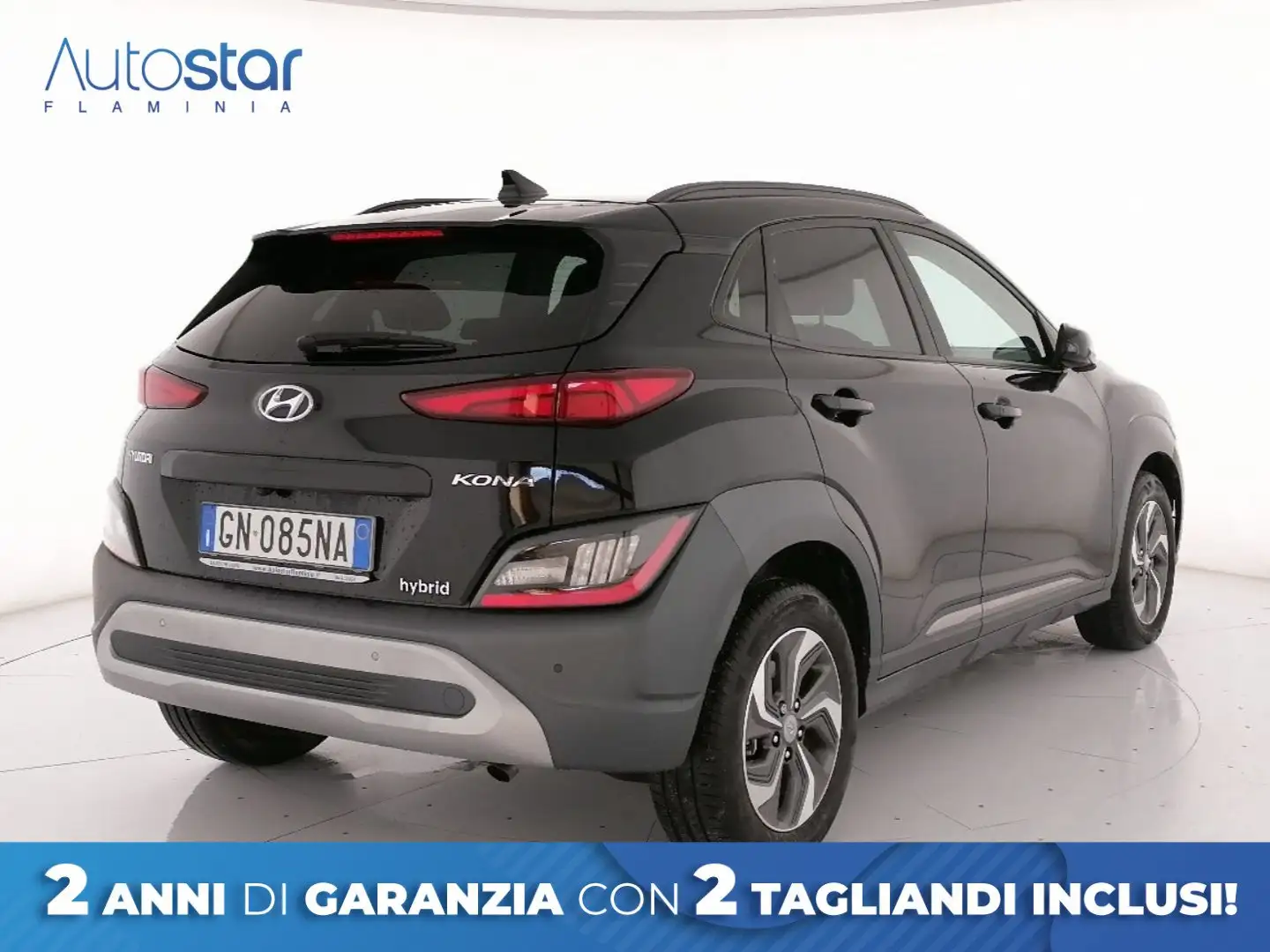 Hyundai KONA 1.6 gdi hev Xline+ 2wd 141cv dct Nero - 2